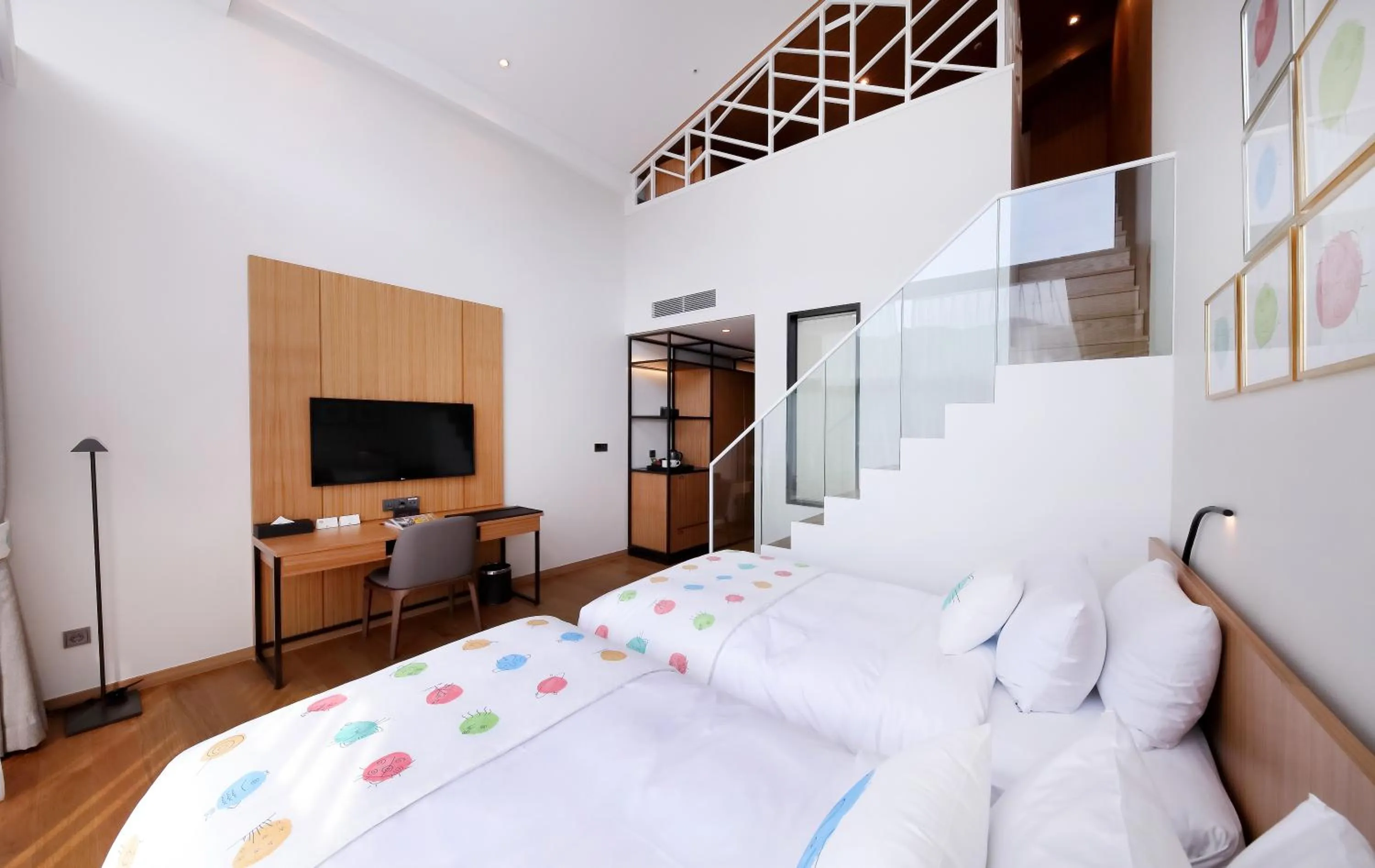 Bed in Midas Hotel & Resort