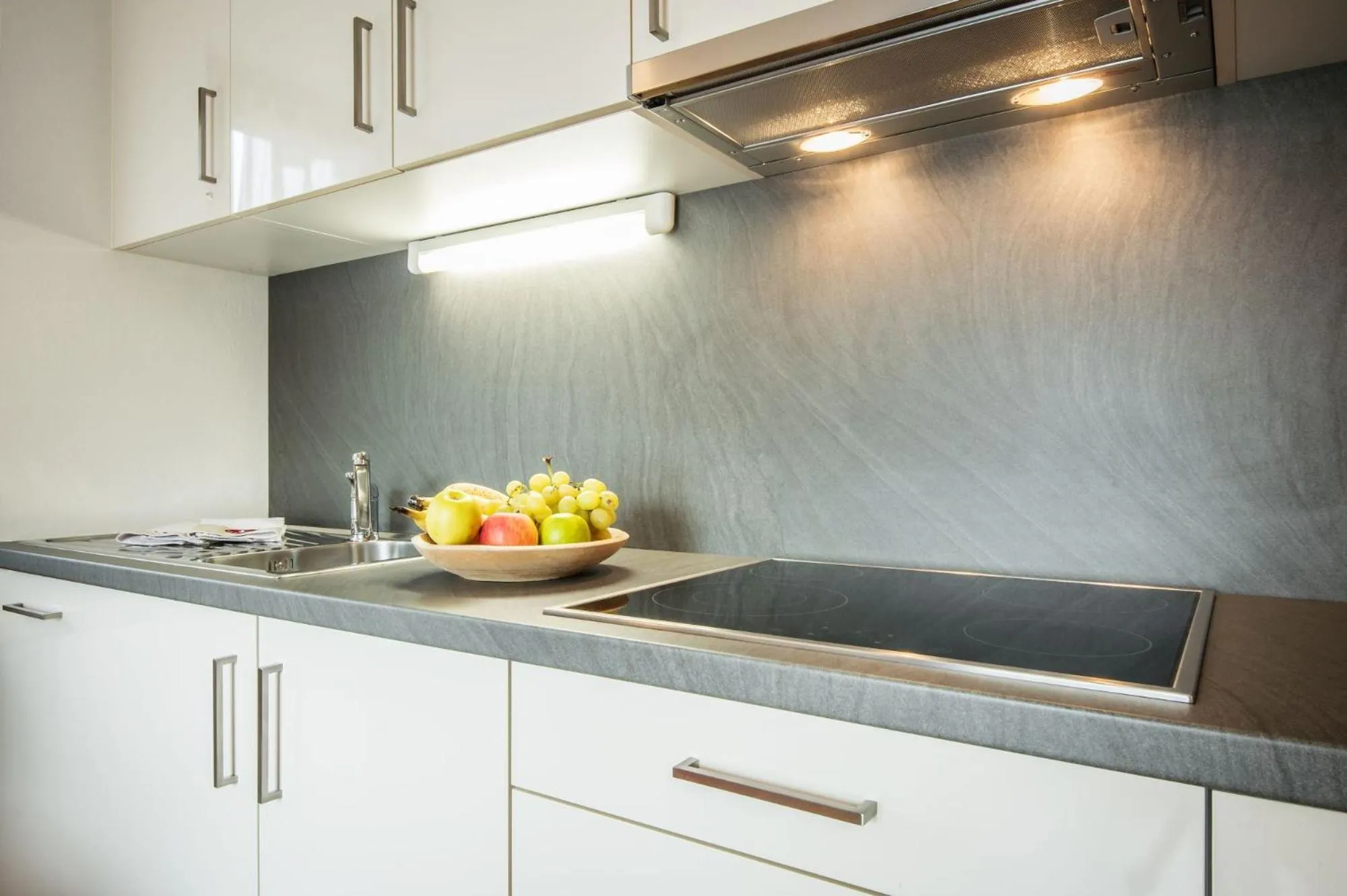 Kitchen or kitchenette in Garnì Piz da L'Ander