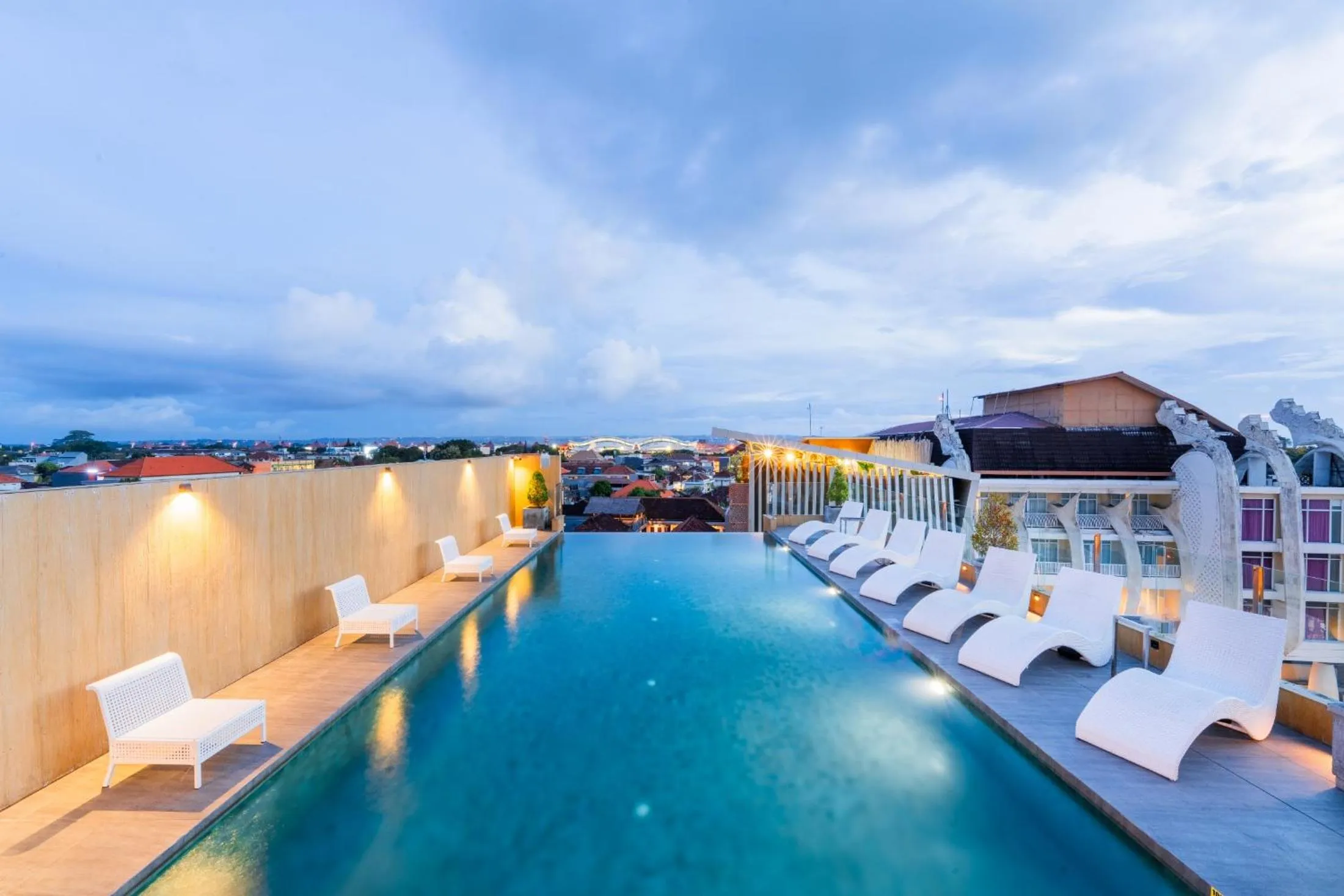 Swimming pool in Stark Boutique Hotel and Spa