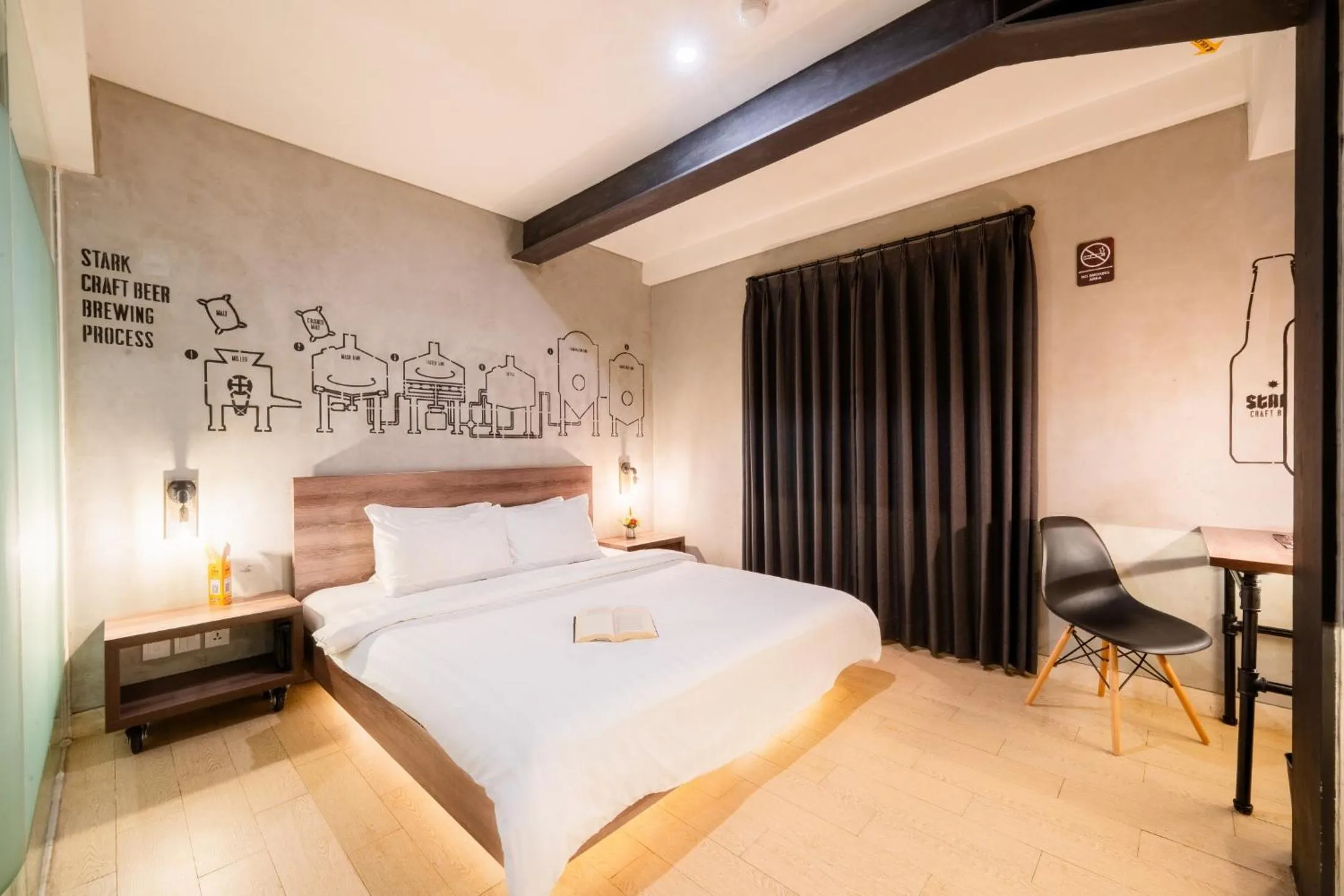 Bedroom, Bed in Stark Boutique Hotel and Spa