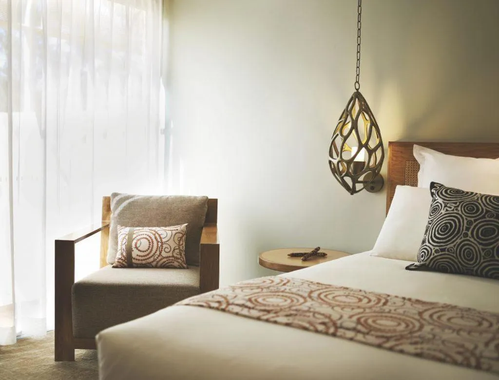 Bedroom, Bed in Sails in the Desert