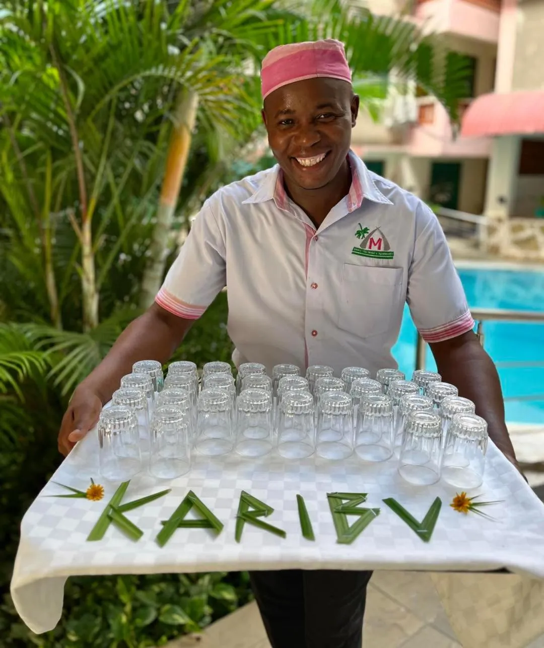 Property building in Merry Villa Hotel & Apartments