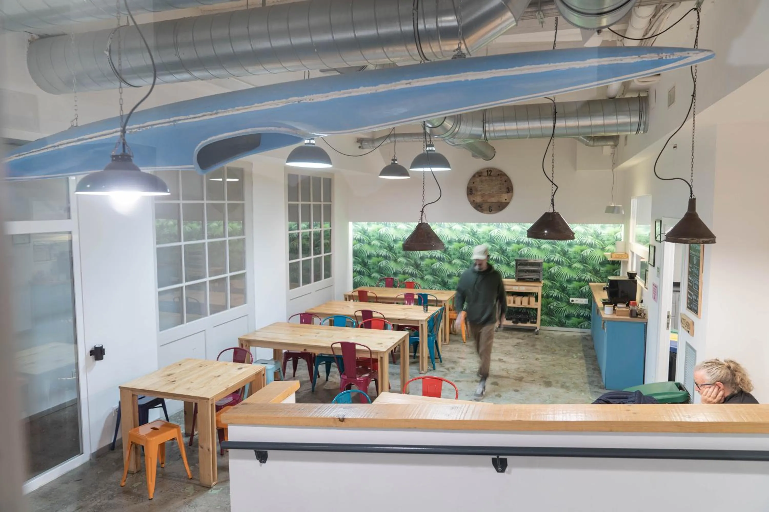 Dining area in Koba Hostel