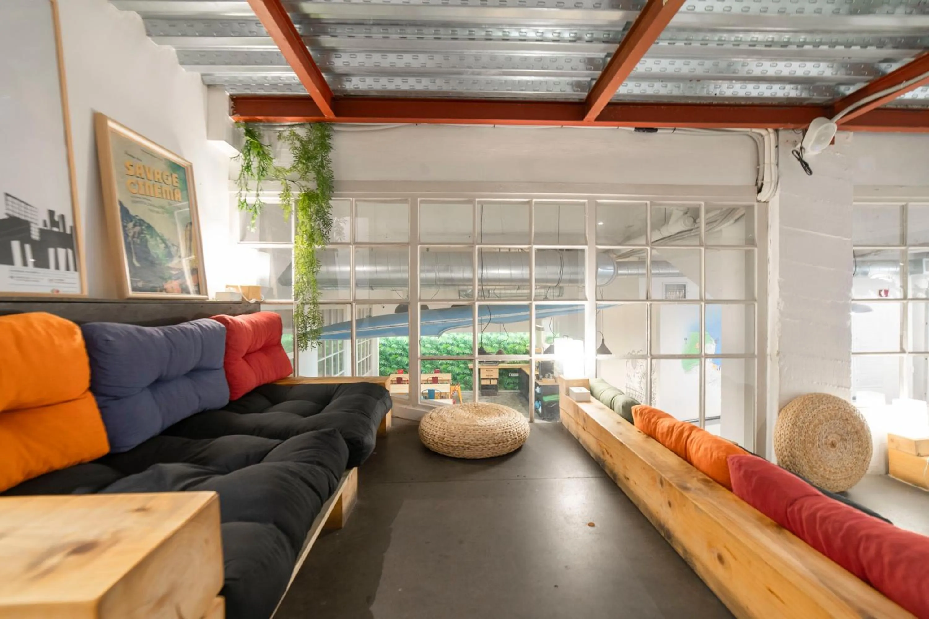 Living room in Koba Hostel