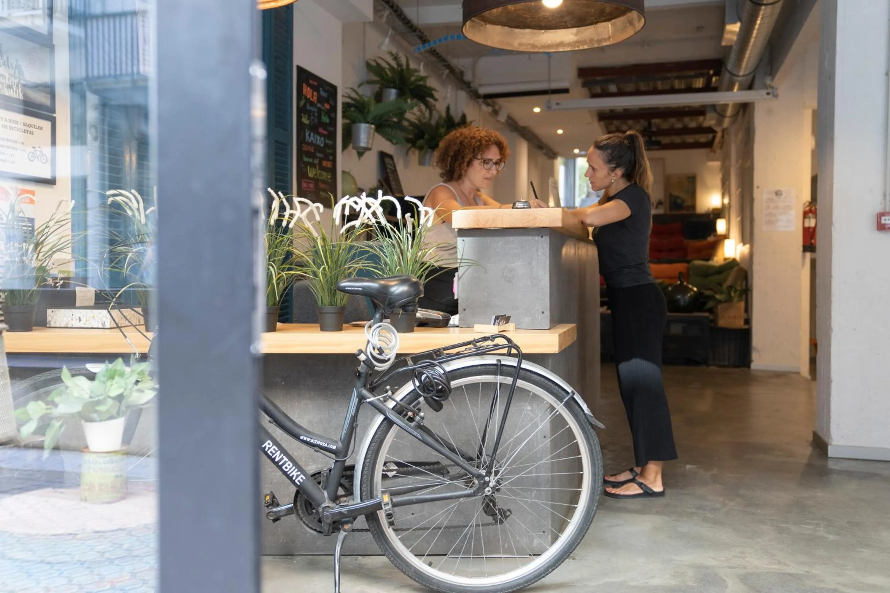 Lobby or reception in Koba Hostel