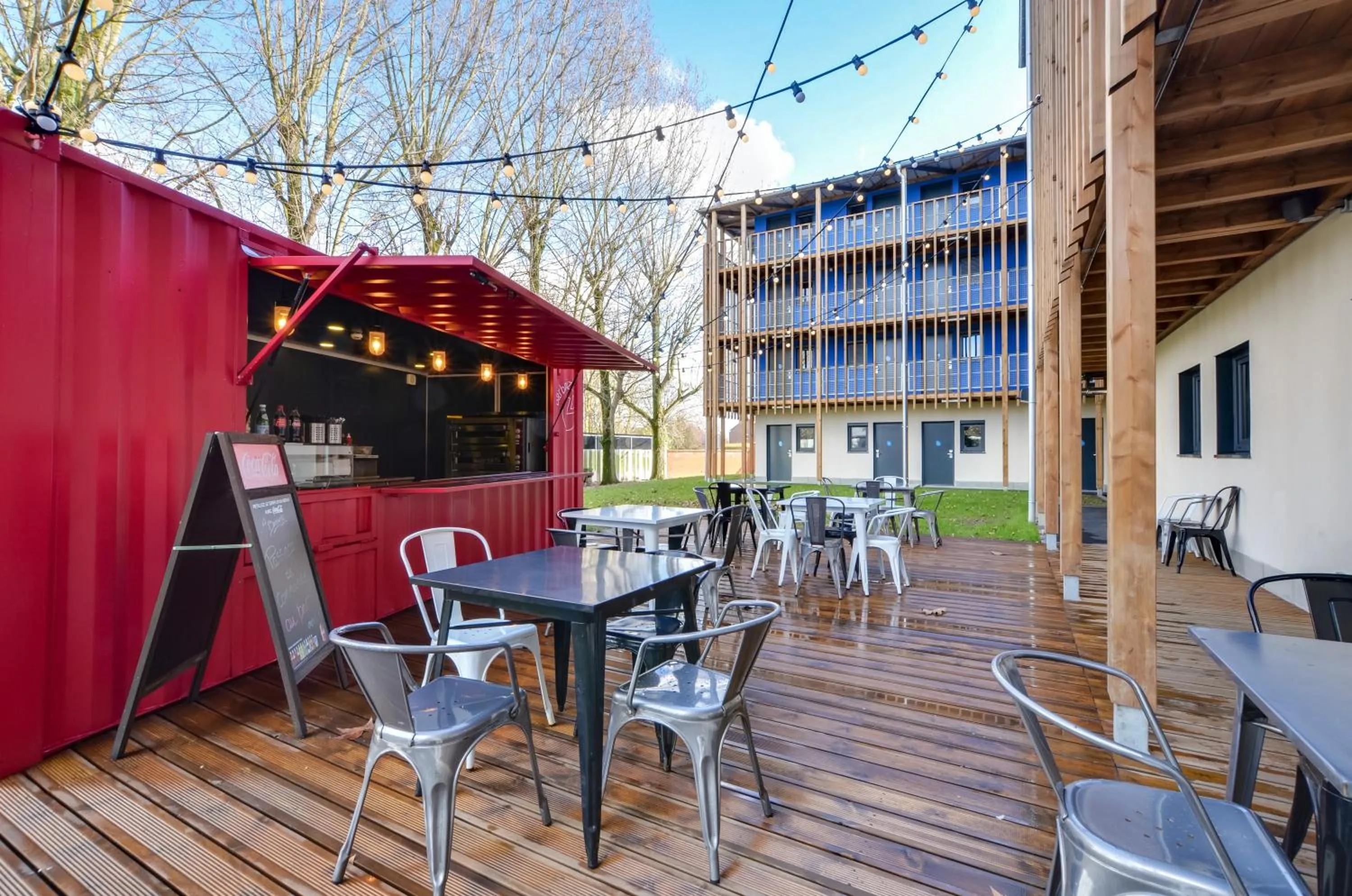 Property building in Eklo Hotels Lille