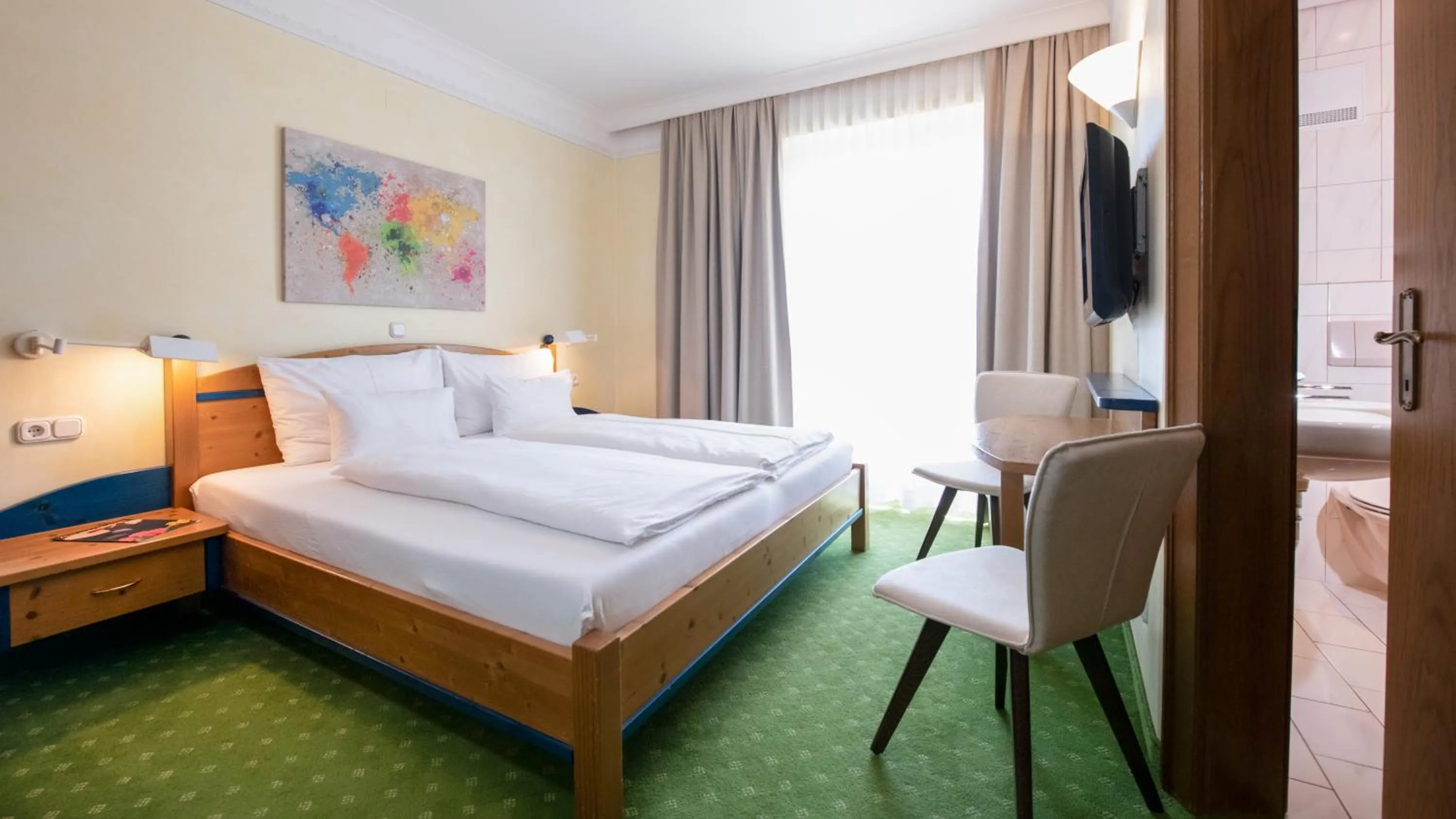 Photo of the whole room, Bed in Die WUNDER s Ferienpension