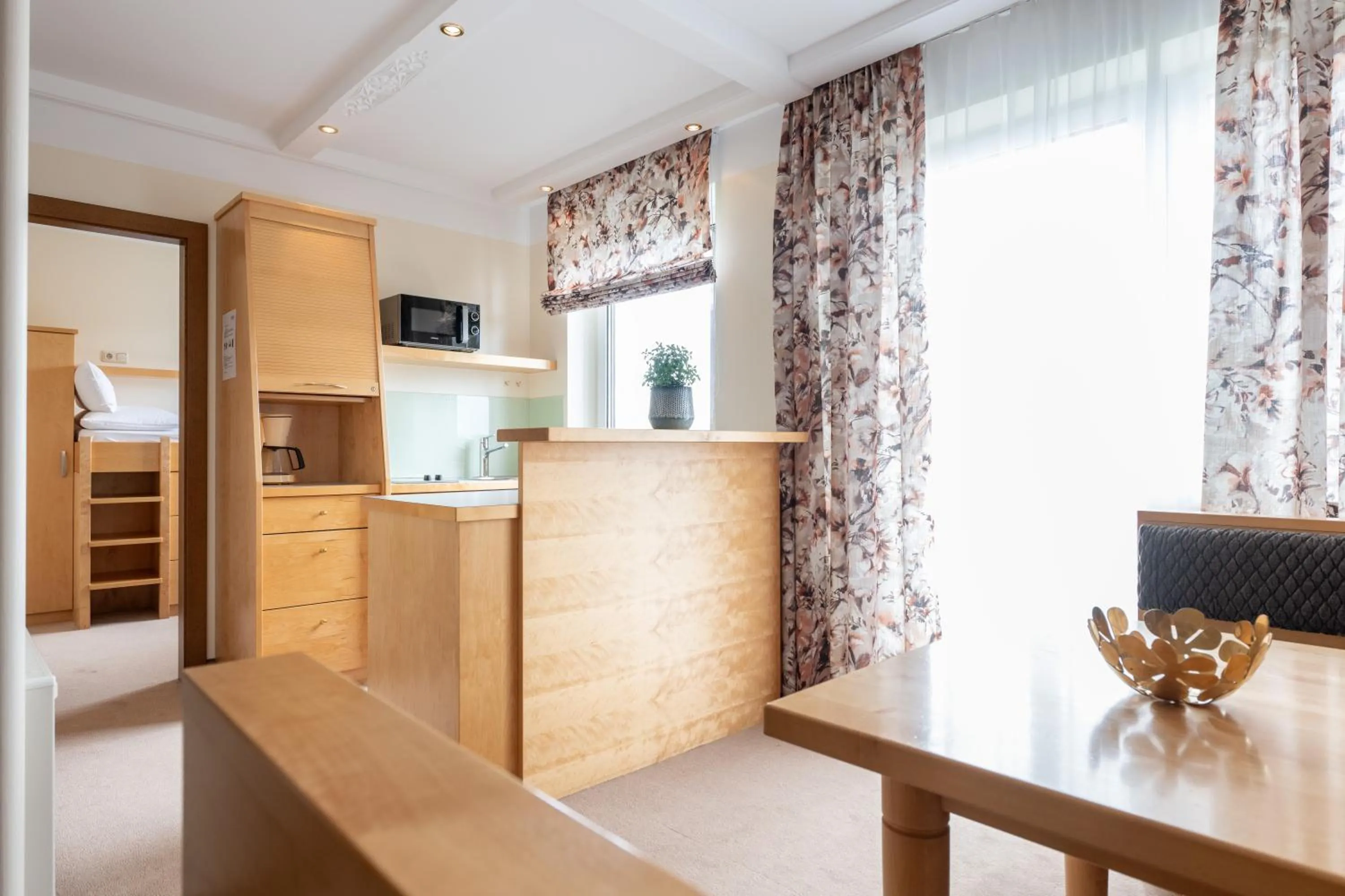 Kitchen or kitchenette in Die WUNDER s Ferienpension