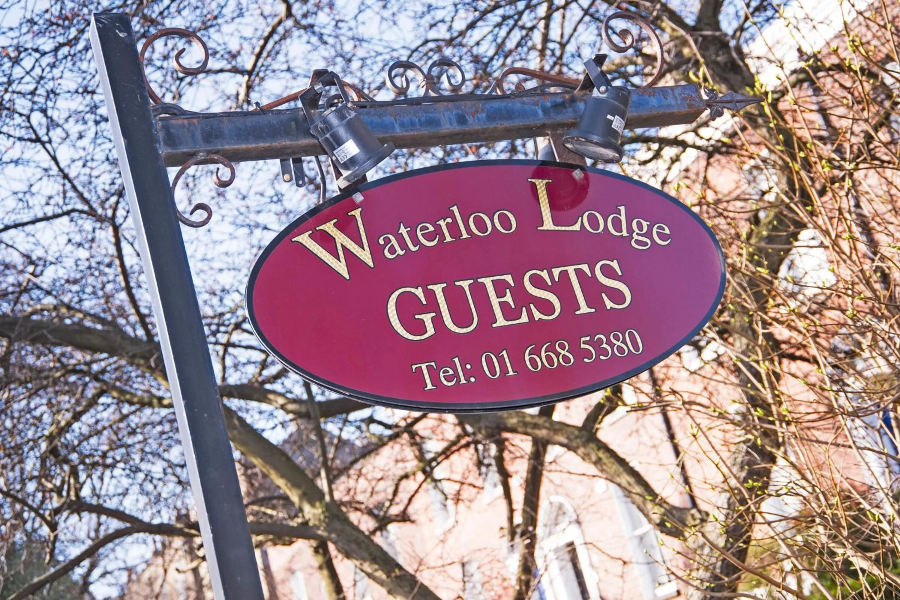 Property logo or sign in Waterloo Lodge