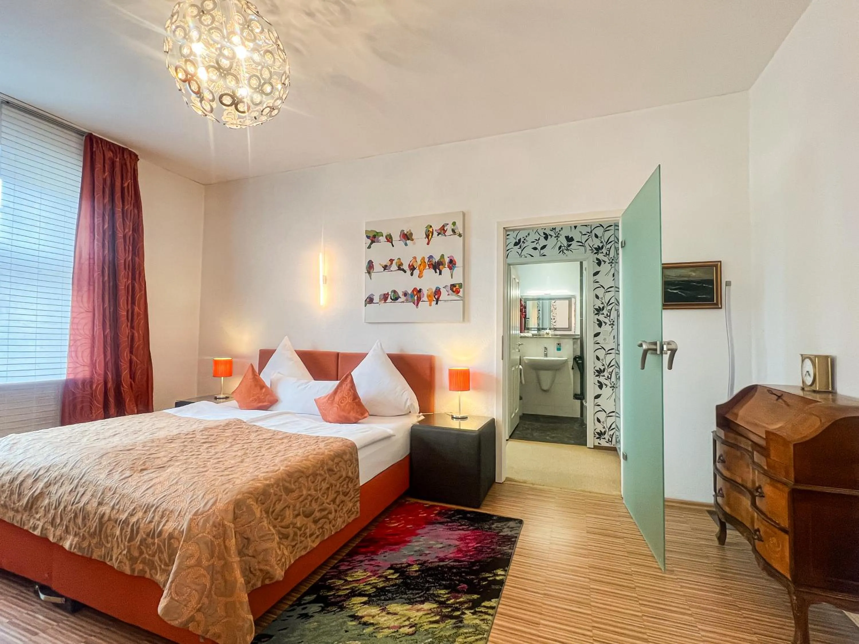 Bed in Hotel Service Apartments am Prinzenplatz - Superior