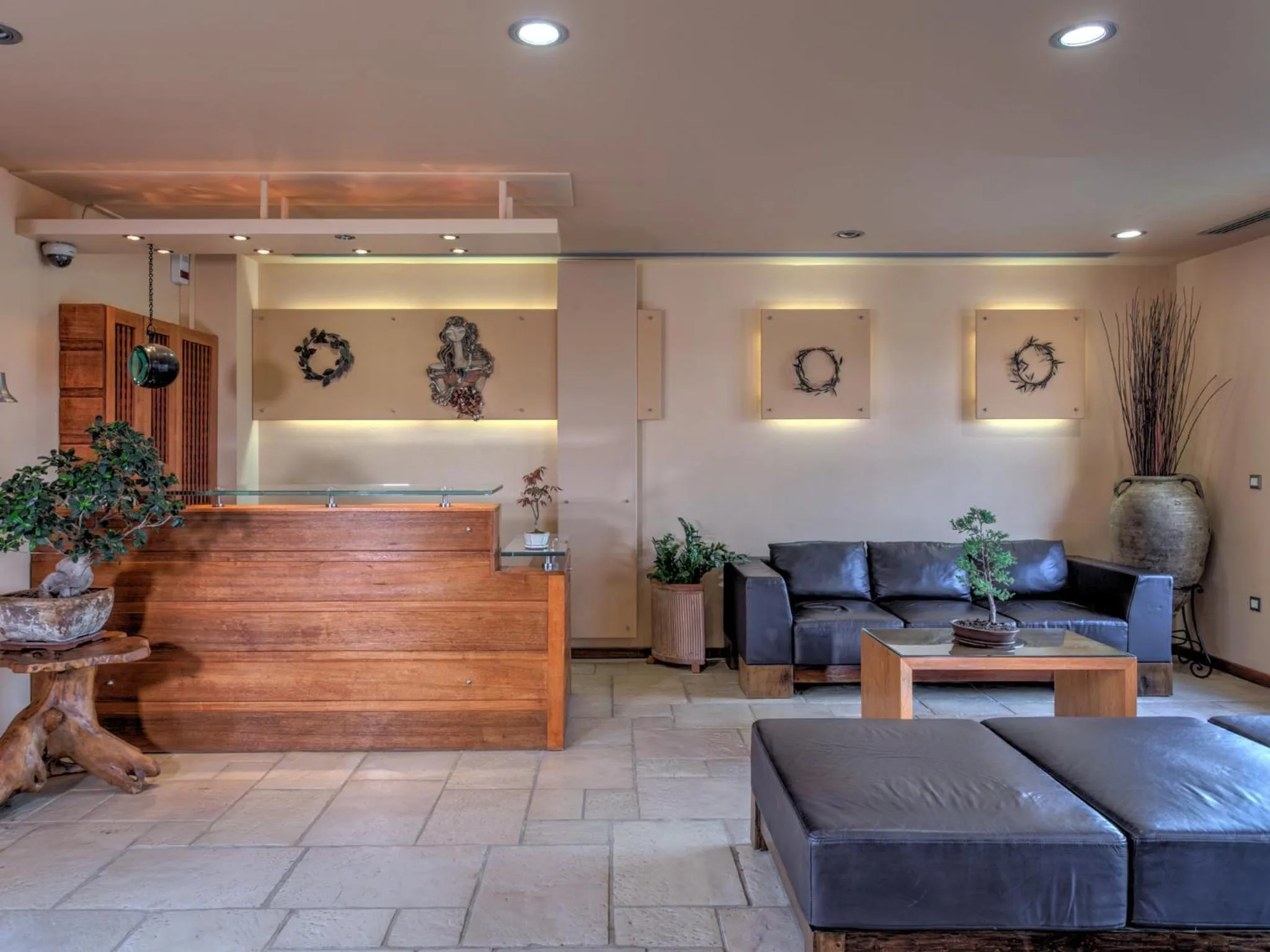 Lobby or reception in Fiscardo Bay Hotel