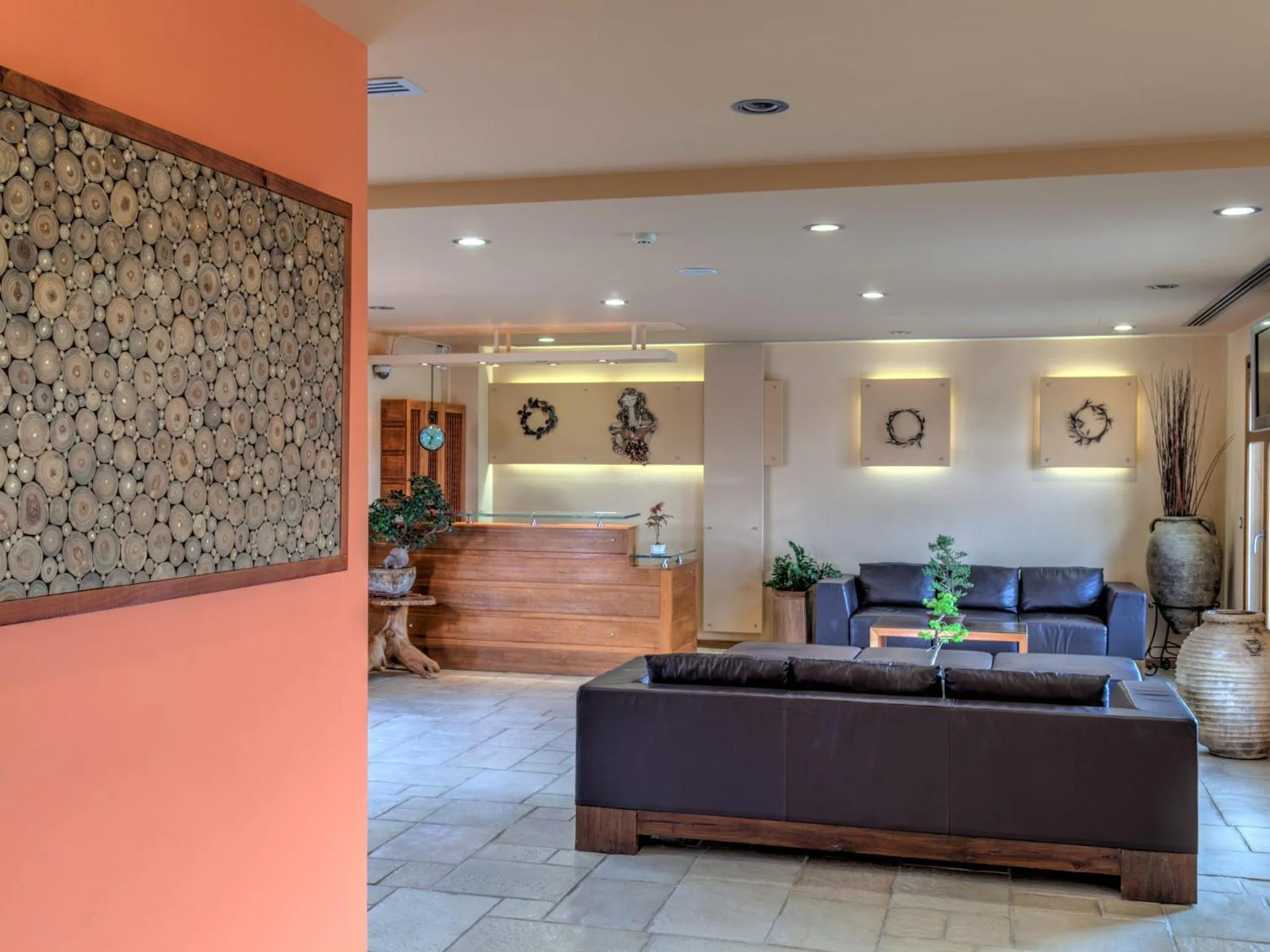 Lobby or reception in Fiscardo Bay Hotel