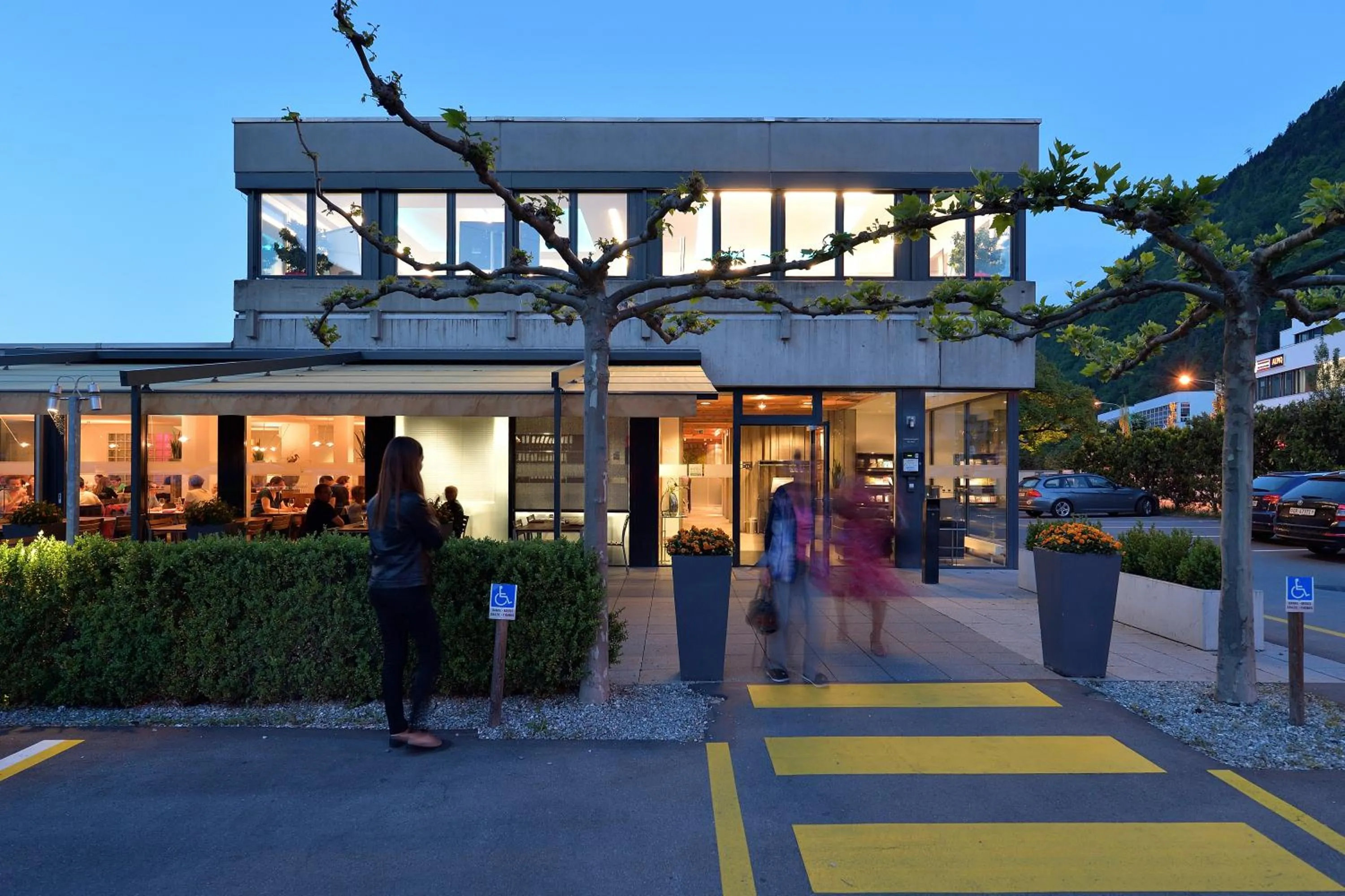 Facade/entrance in Hotel Sommerau