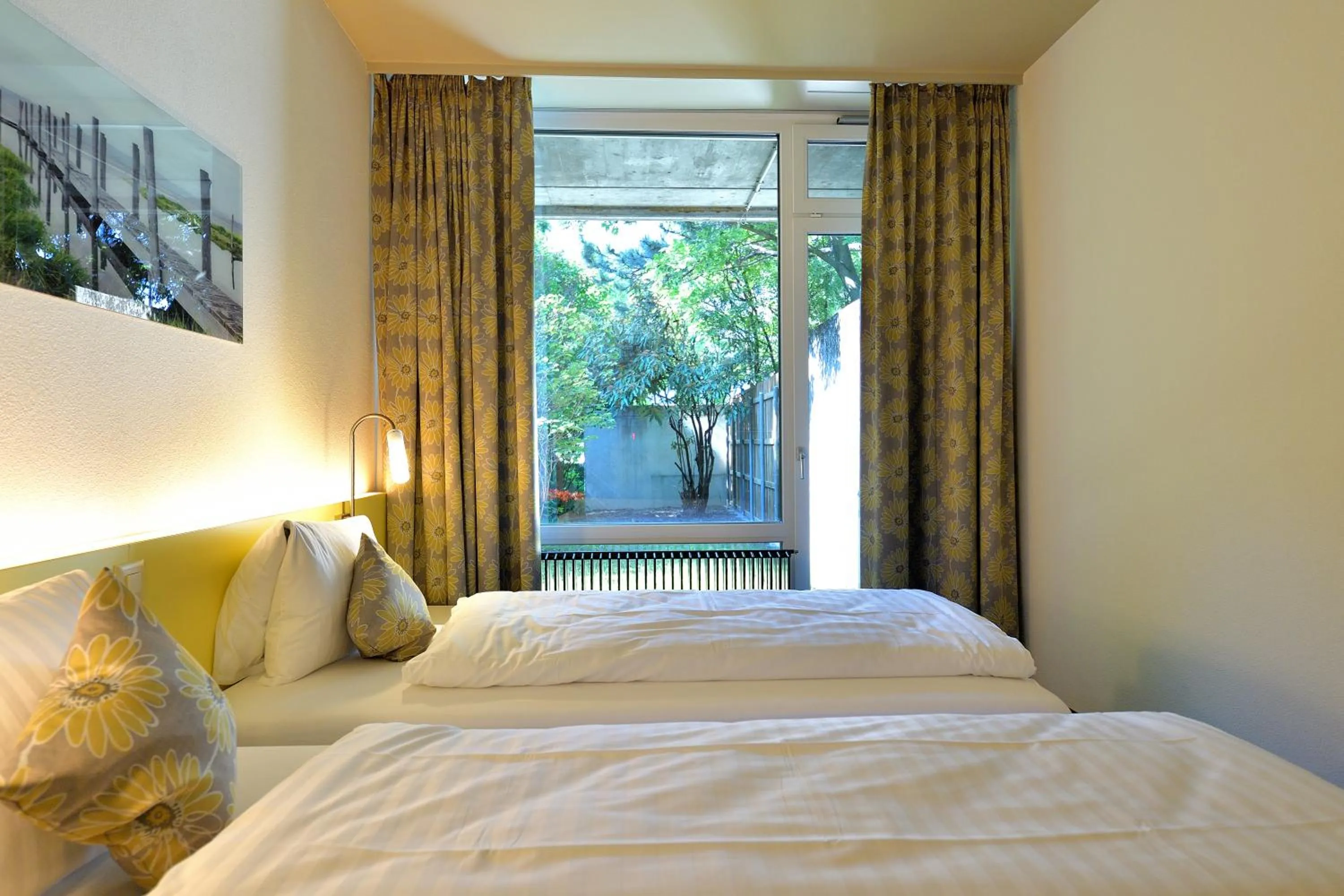 Bedroom, Bed in Hotel Sommerau