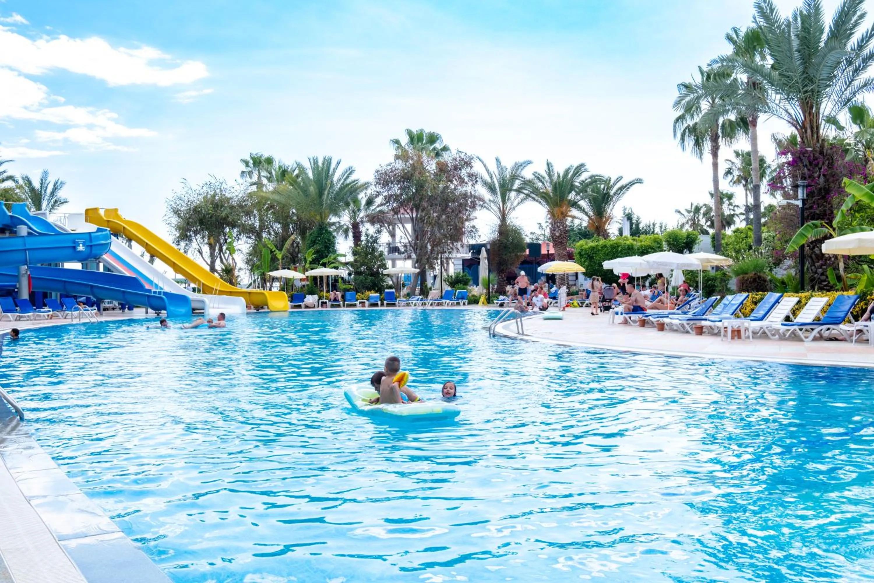 Patio in Stella Beach Hotel Ultra All Inclusive