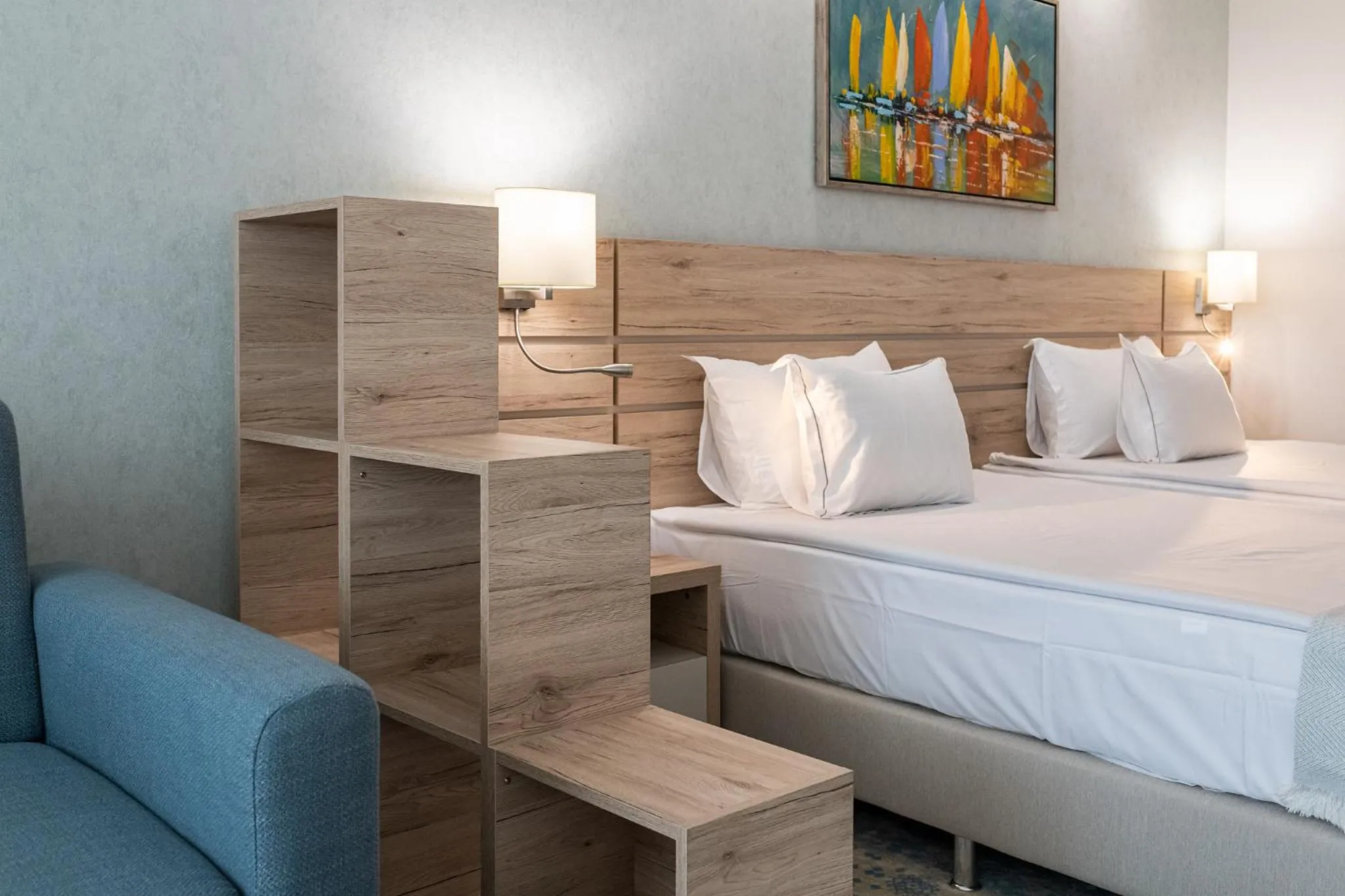 Bed in Hotel Neptun Beach