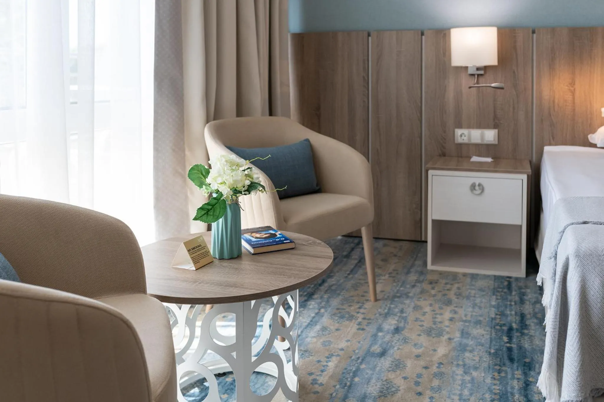 Bed in Hotel Neptun Beach