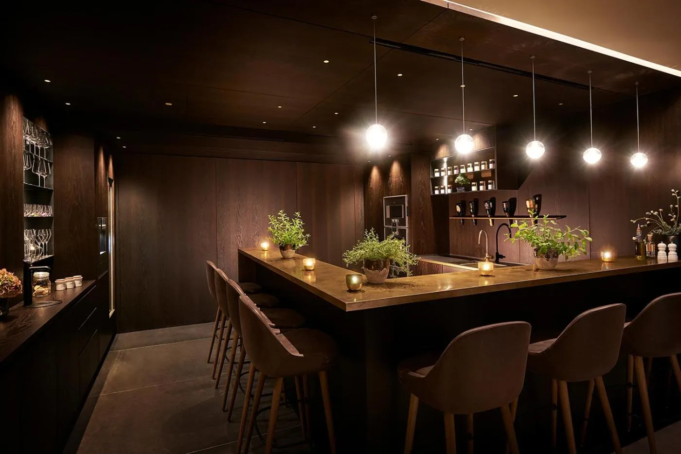 Communal kitchen in BEYOND by Geisel