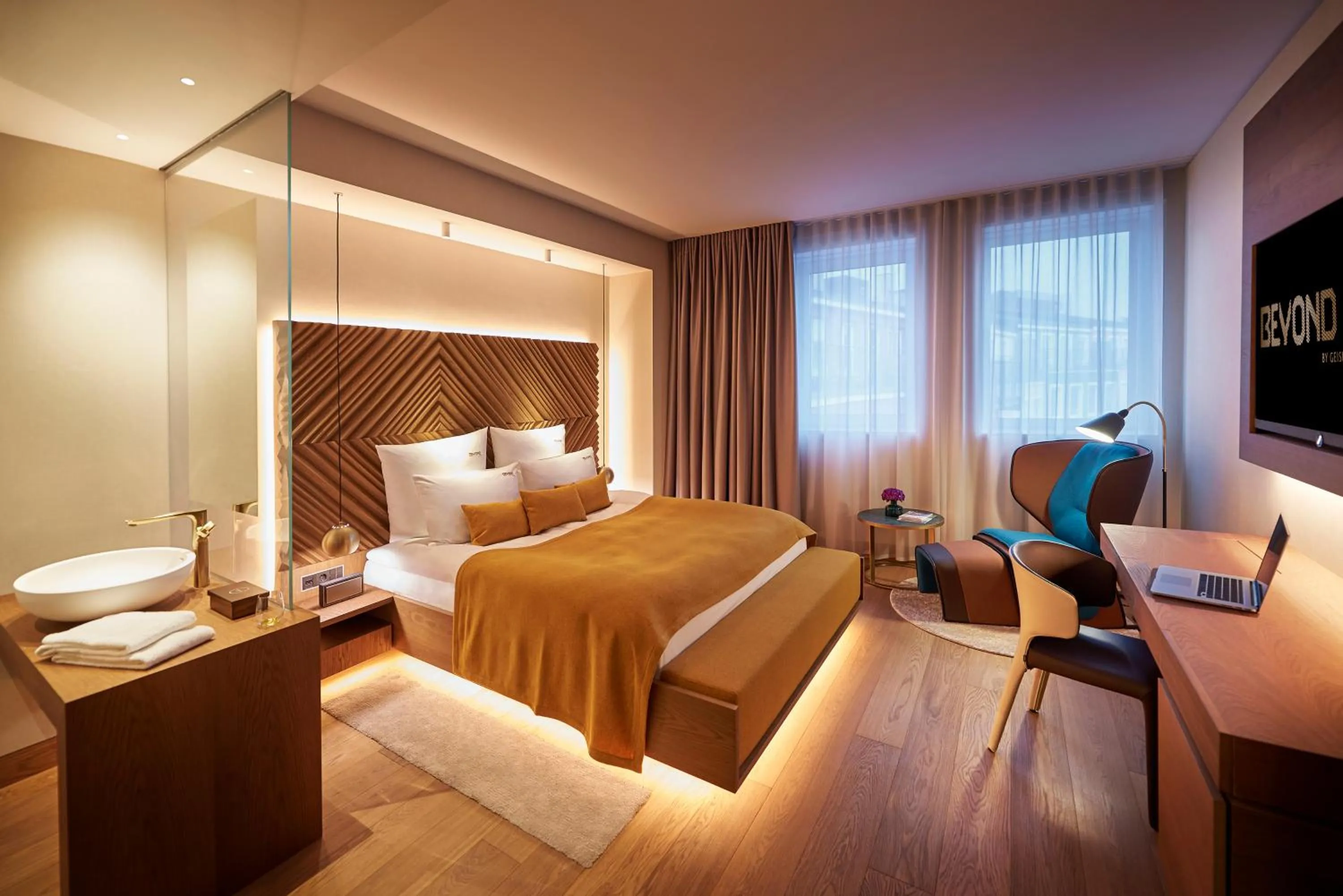 Bedroom, Bed in BEYOND by Geisel