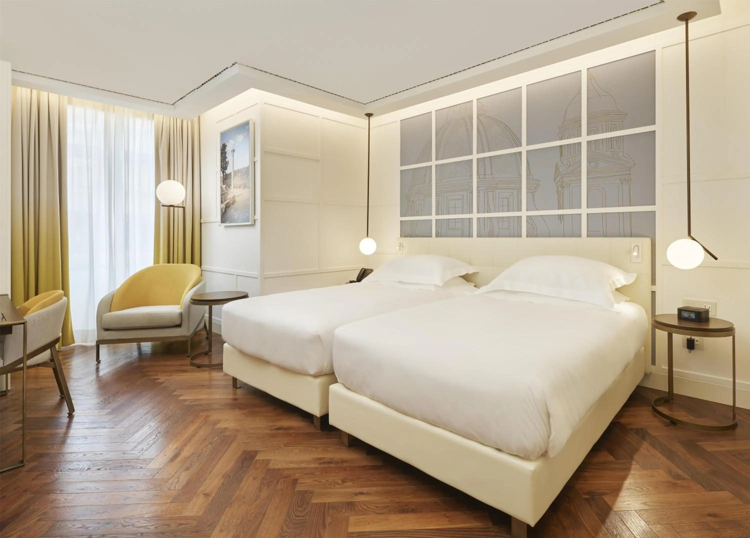 Bed in De Bonart Naples, Curio Collection By Hilton