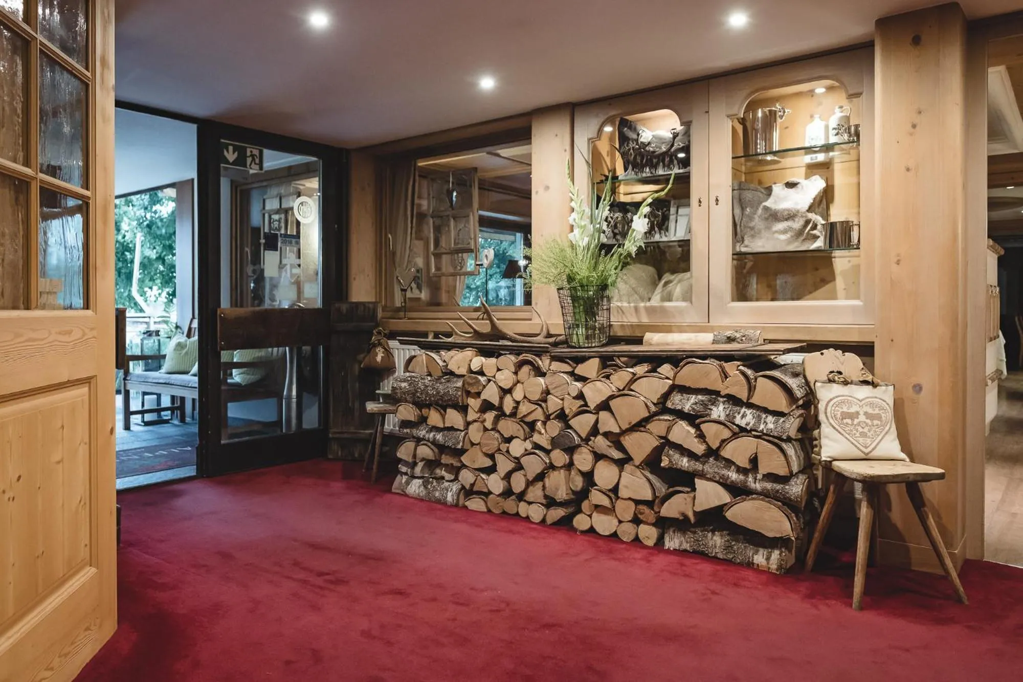 Decorative detail in Aktiv & Spa Hotel Alpenrose