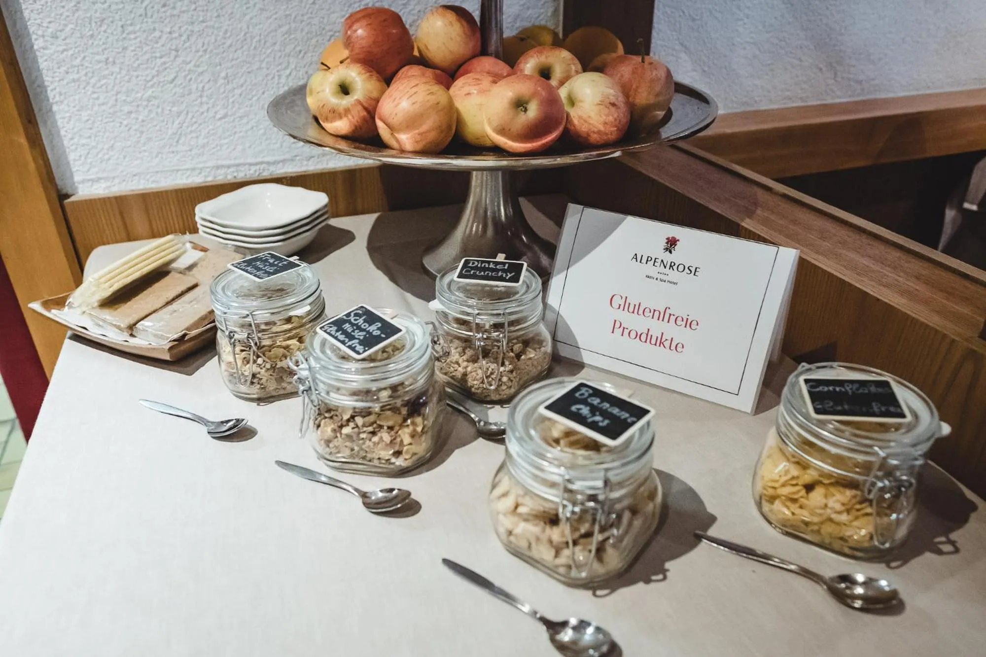 Buffet breakfast in Aktiv & Spa Hotel Alpenrose