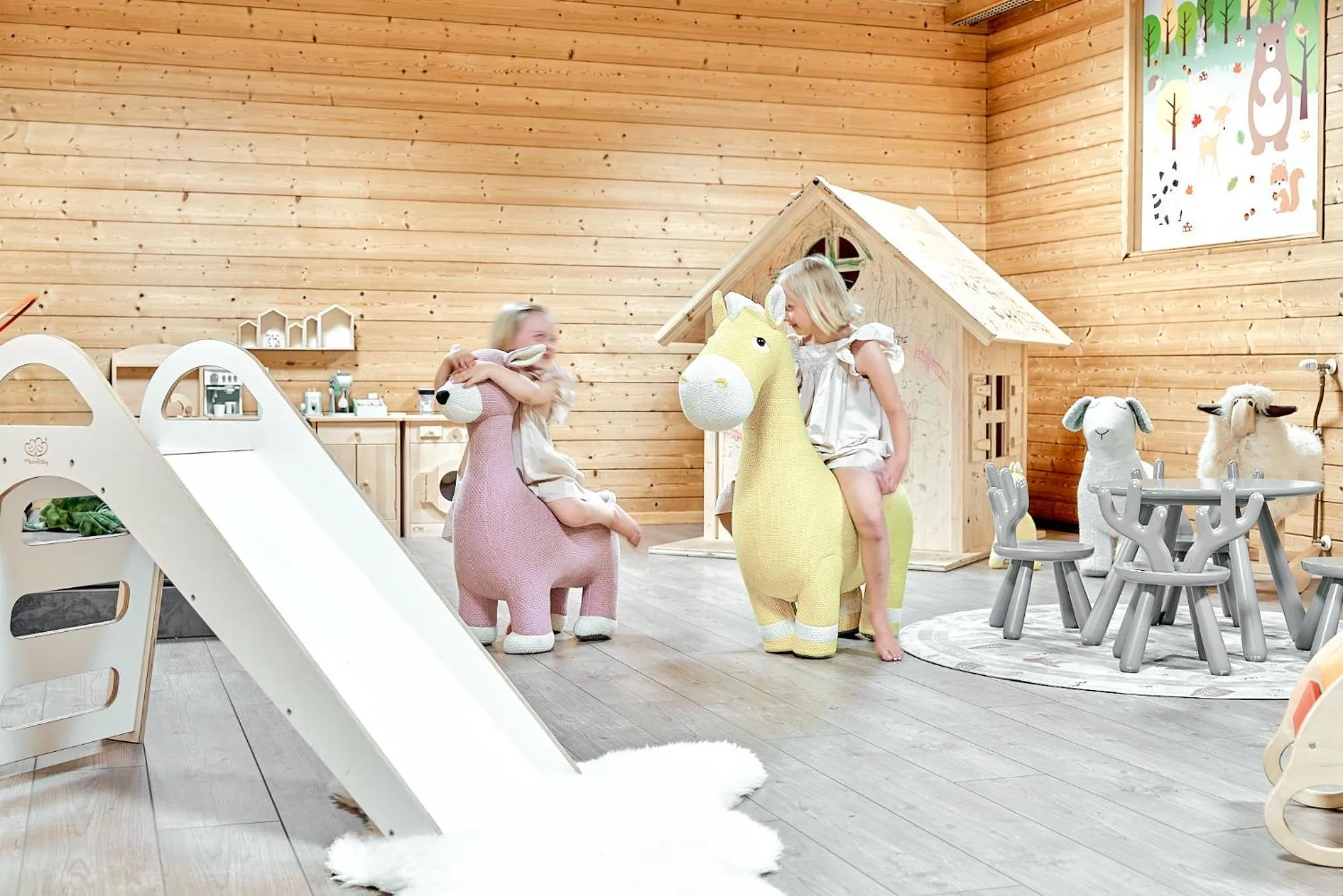 Children play ground in Aktiv & Spa Hotel Alpenrose