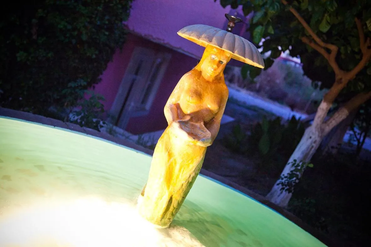 Decorative detail in Anatoli Beach Hotel