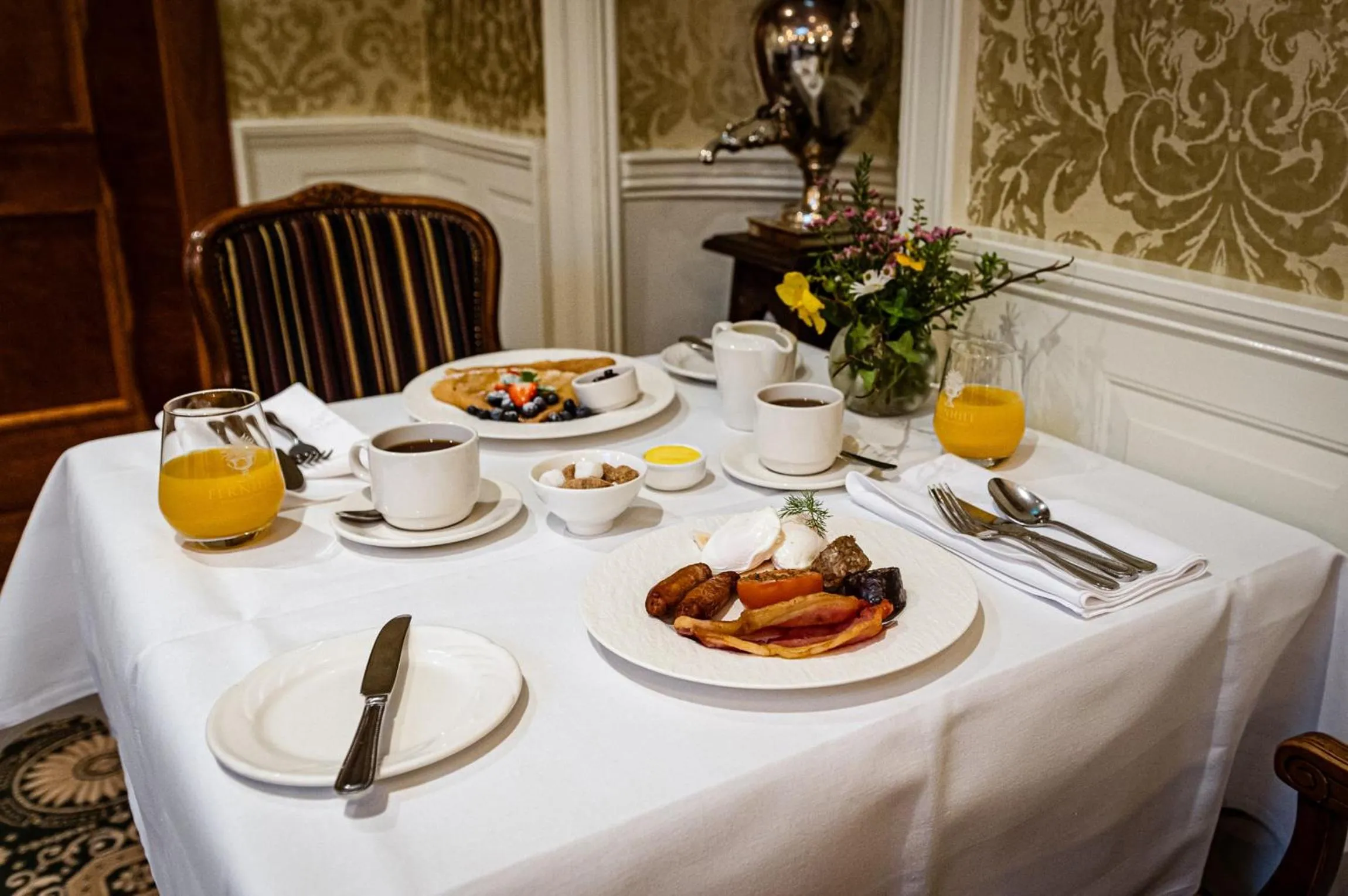 Dining area in Fernhill House Hotel & Gardens