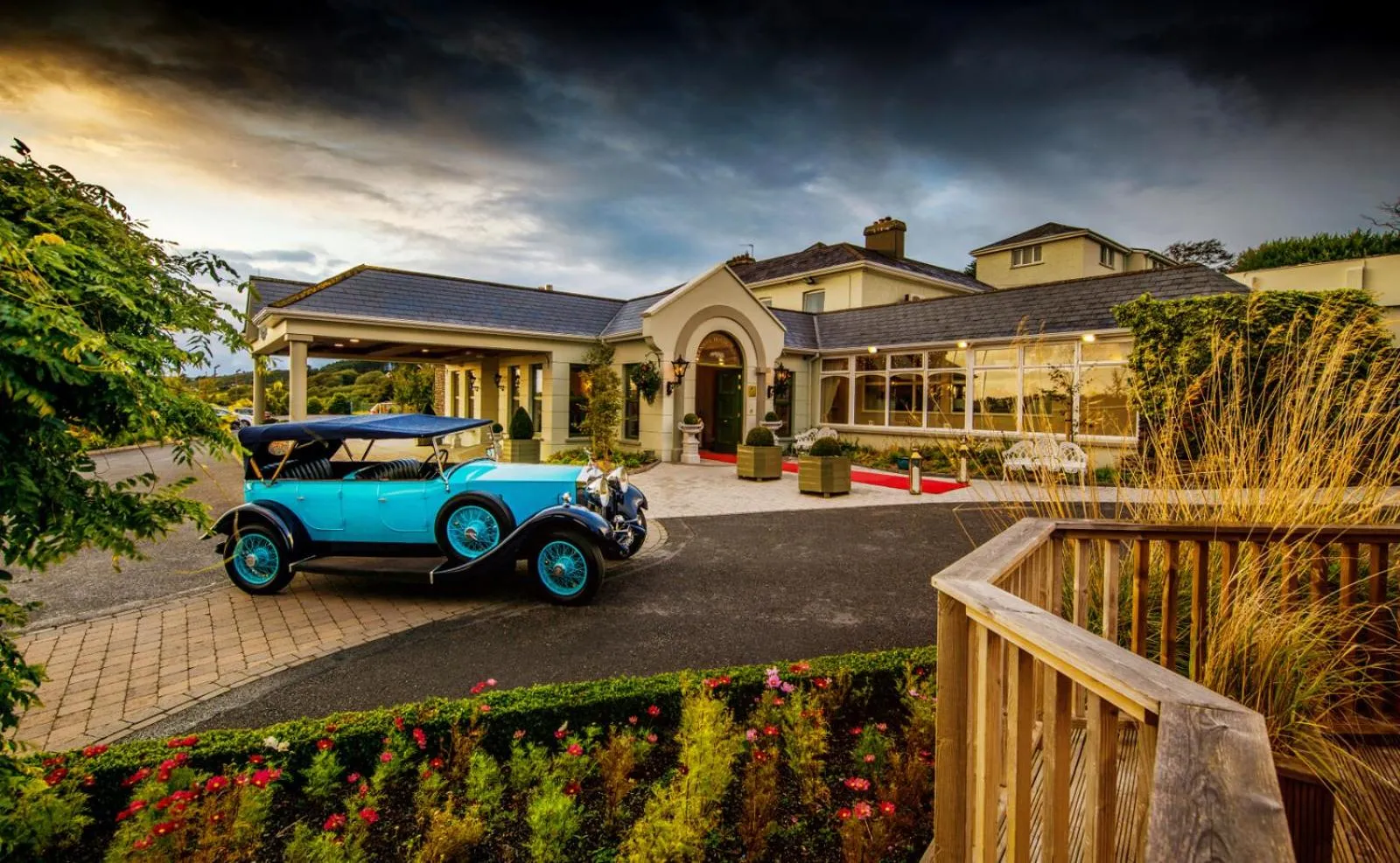 Facade/entrance in Fernhill House Hotel & Gardens