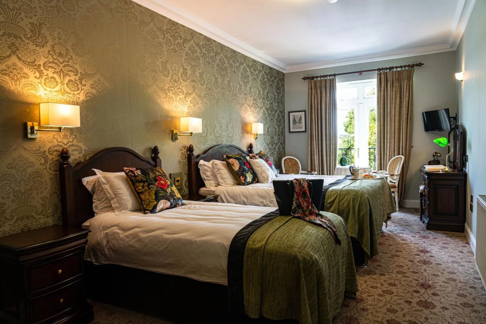 Bedroom, Bed in Fernhill House Hotel & Gardens