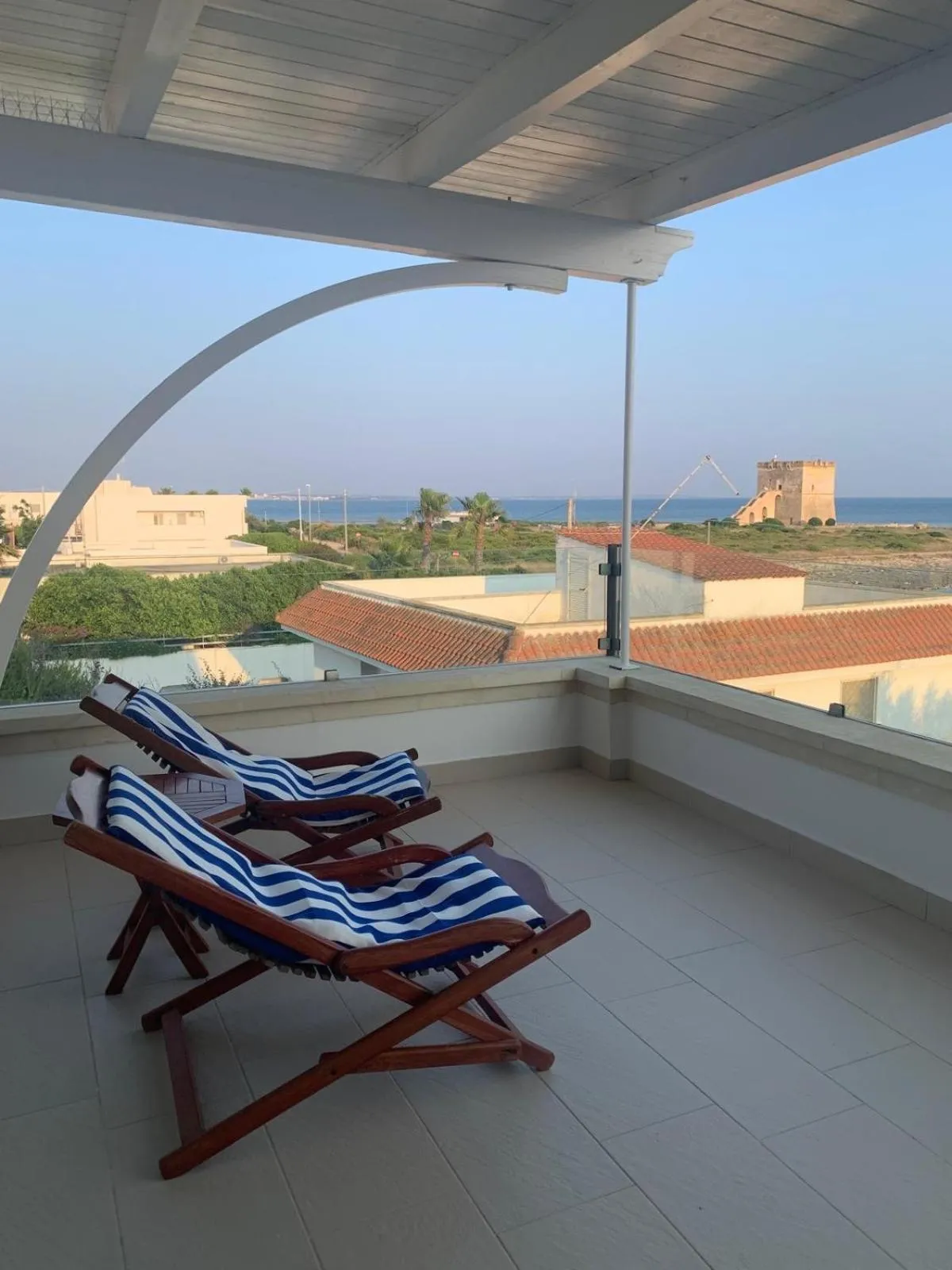 Balcony/Terrace in Mansarda sul Mare
