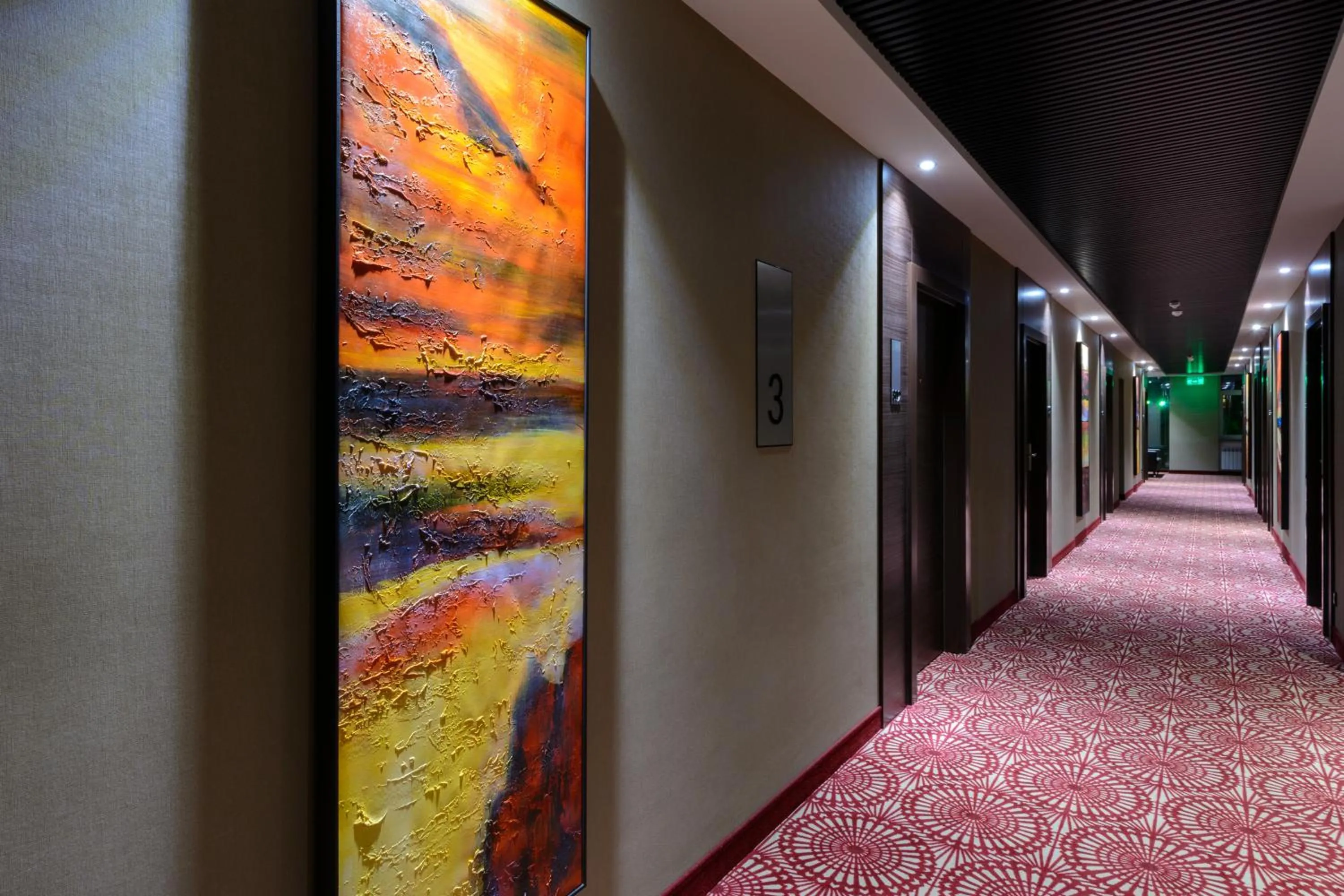 Floor plan in Hotel Senator