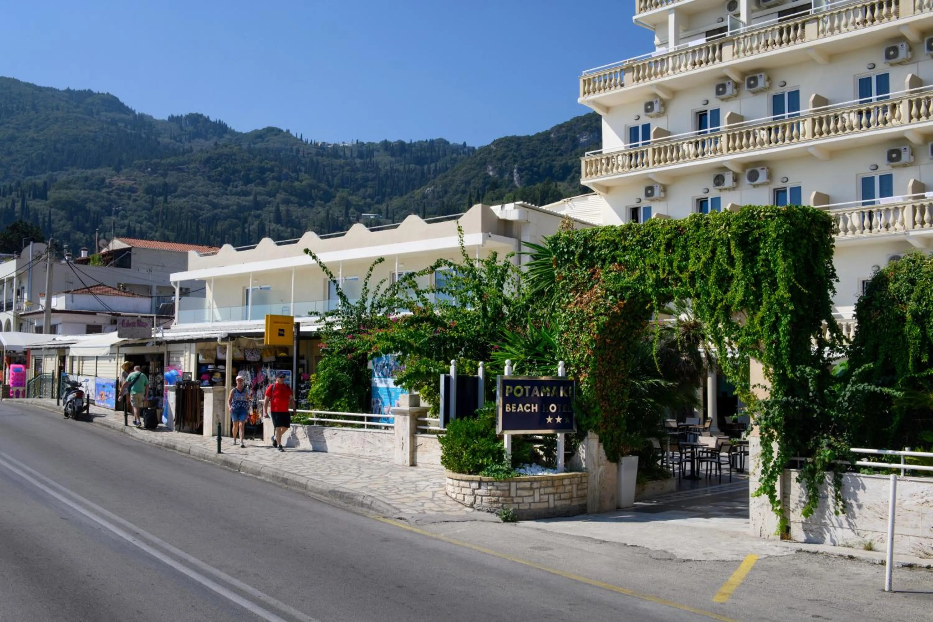 Property building in Potamaki Beach Hotel