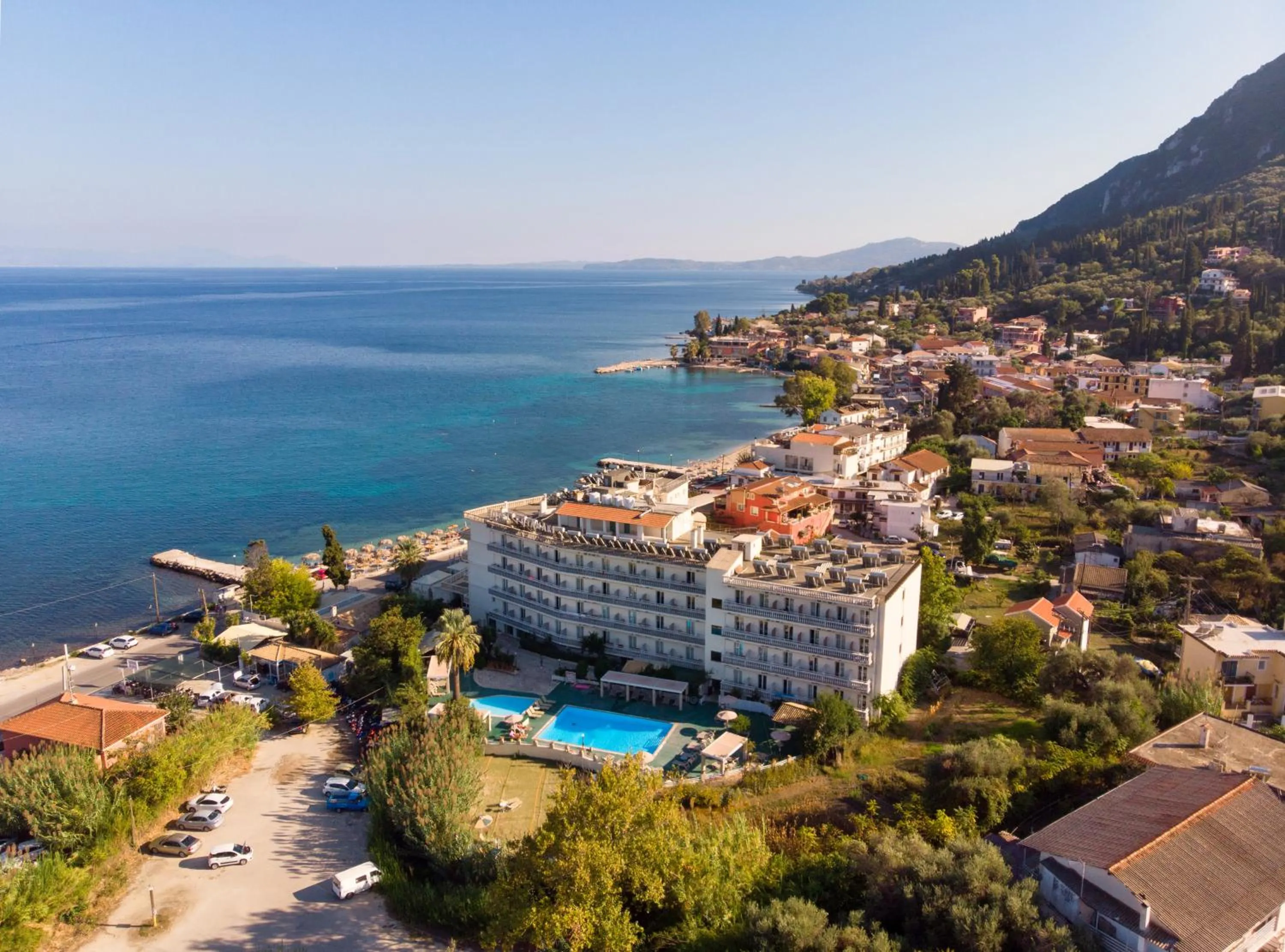 Property building in Potamaki Beach Hotel