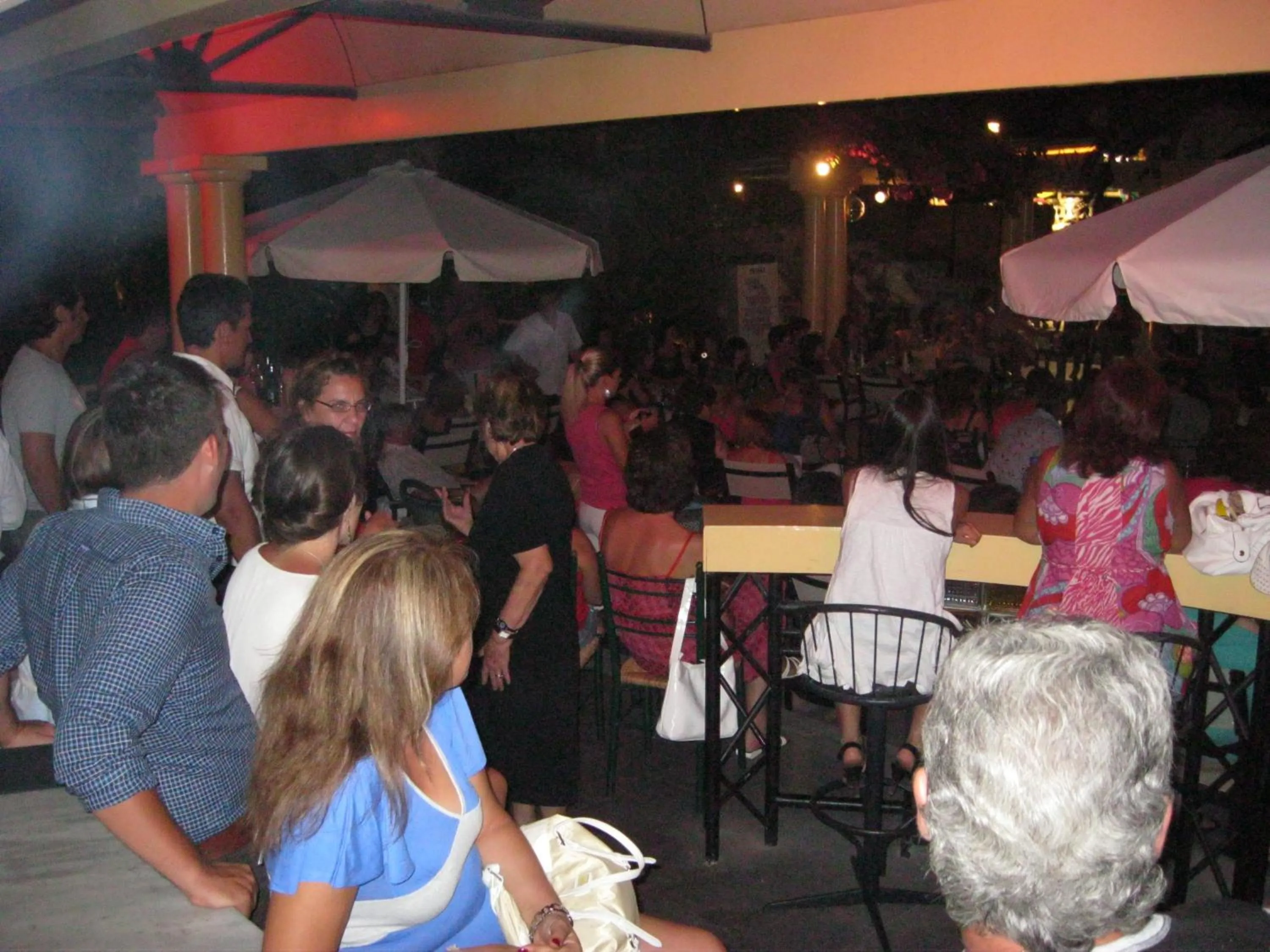 People in Potamaki Beach Hotel