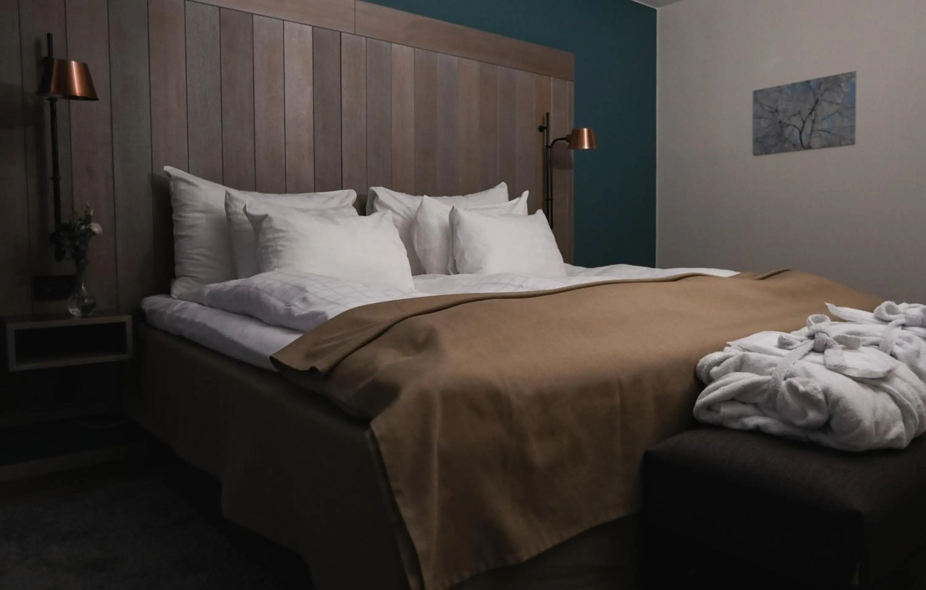 Bedroom, Bed in Quality Hotel Grand Falun