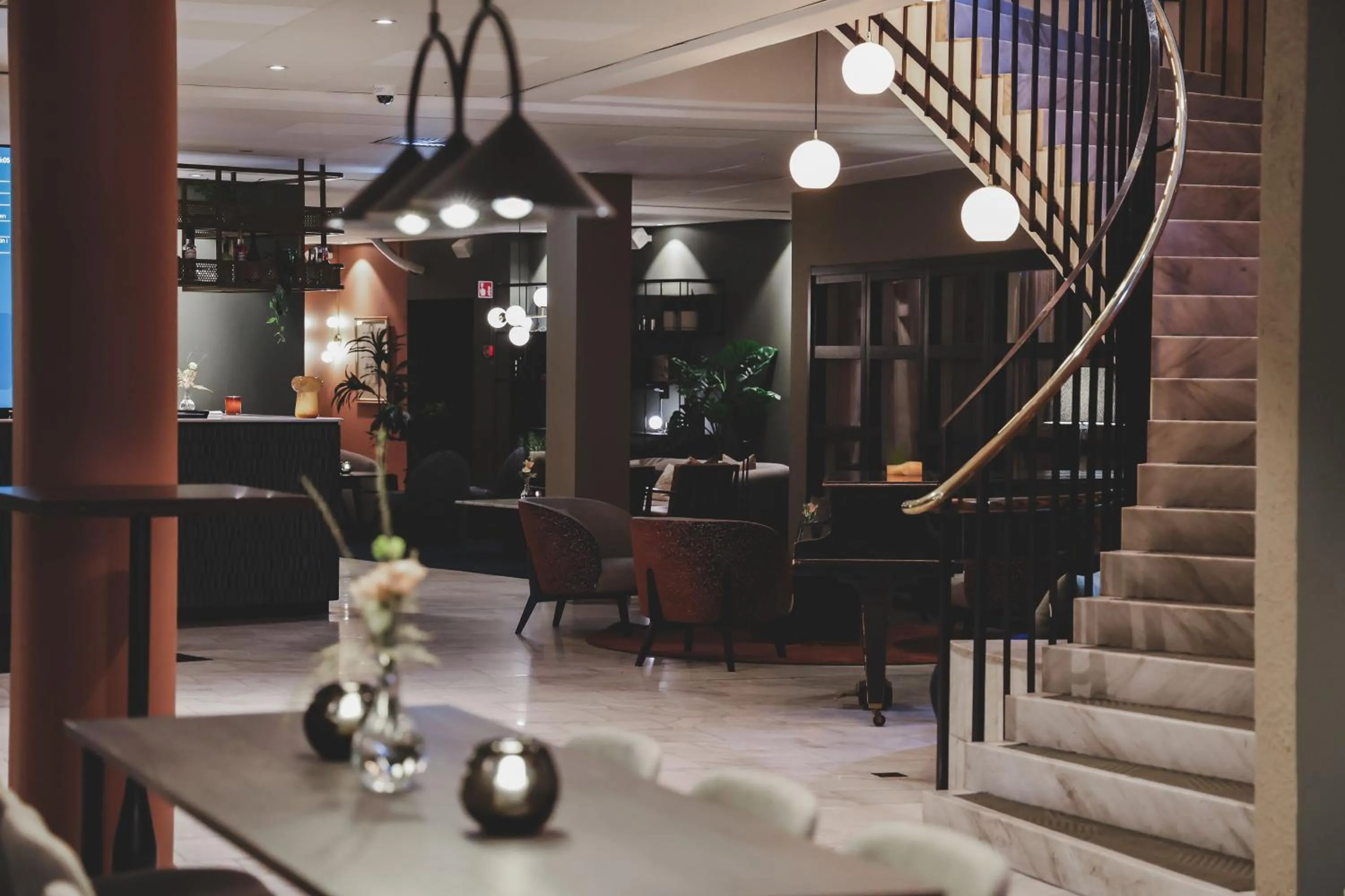 Lobby or reception in Quality Hotel Grand Falun