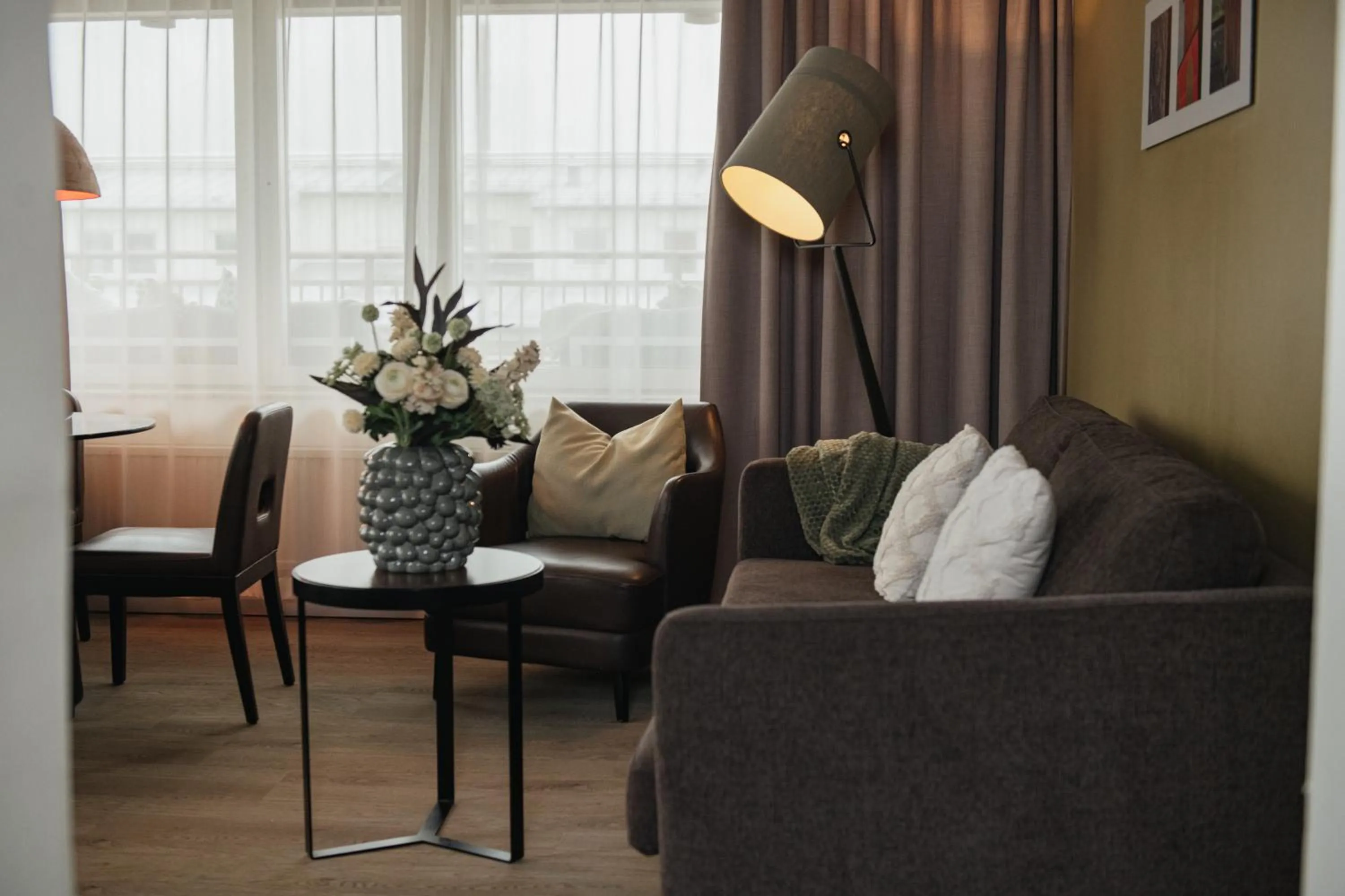 Seating area in Quality Hotel Grand Falun