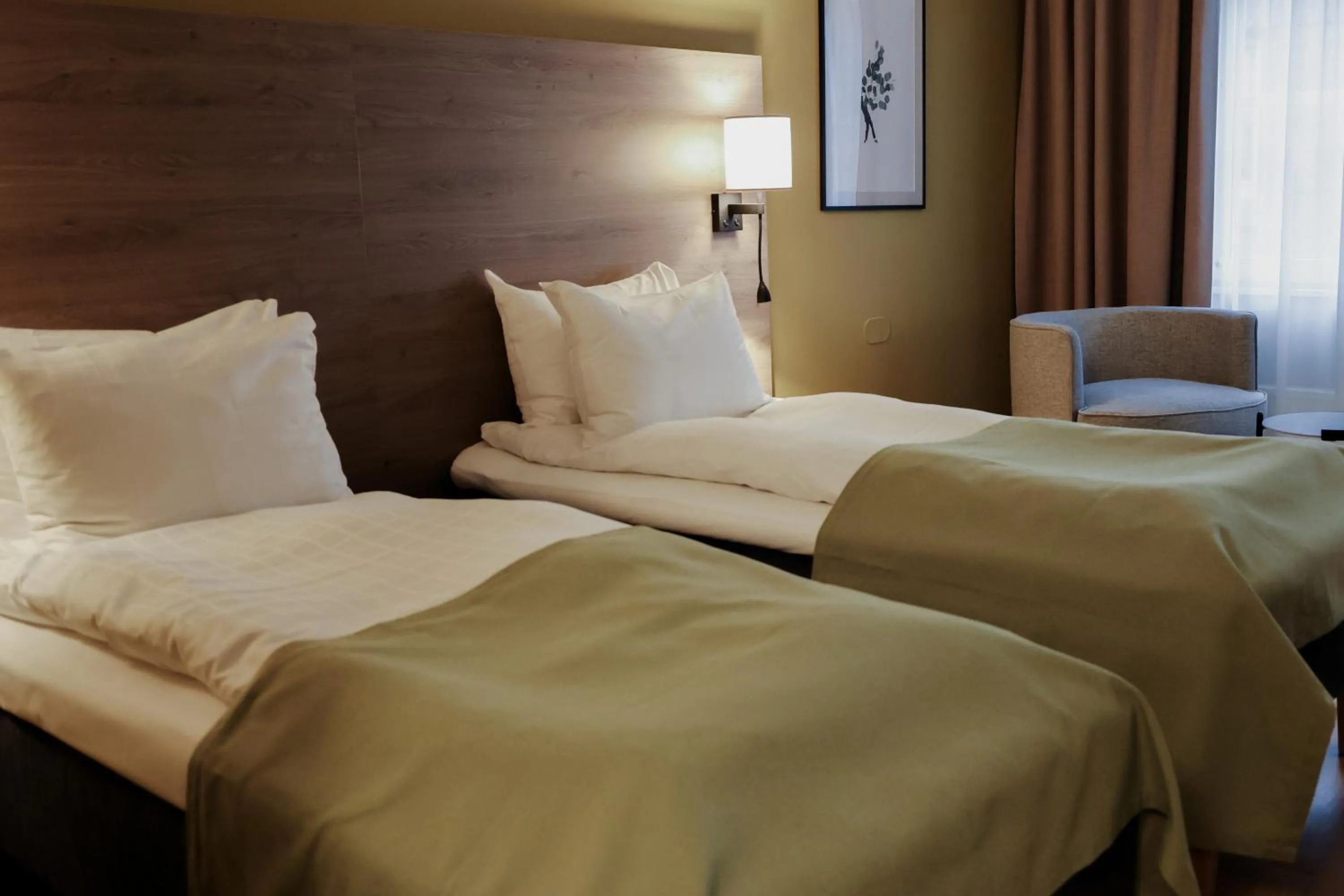 Photo of the whole room, Bed in Quality Hotel Grand Falun