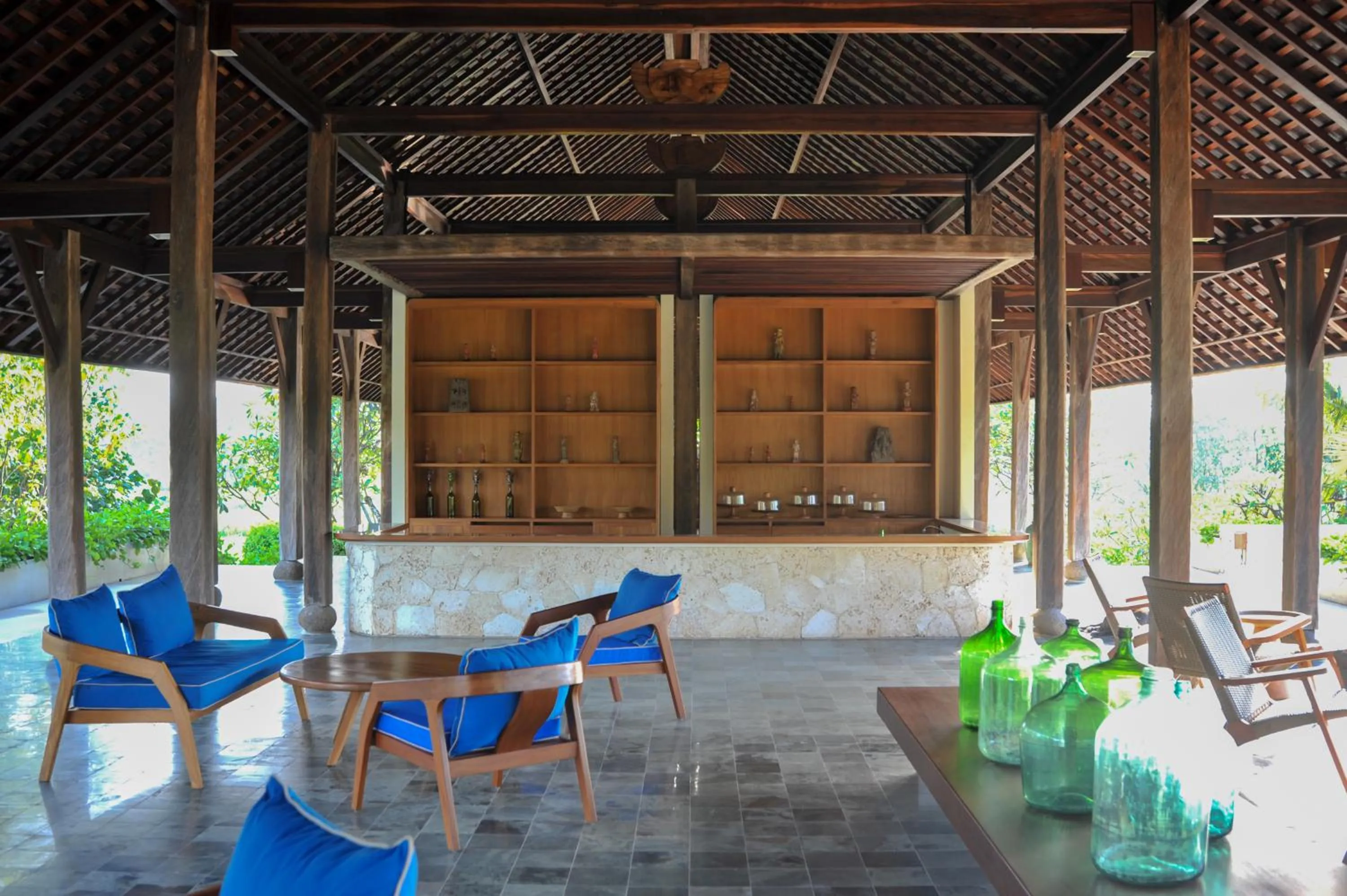 Lobby or reception in Komaneka at Keramas Beach