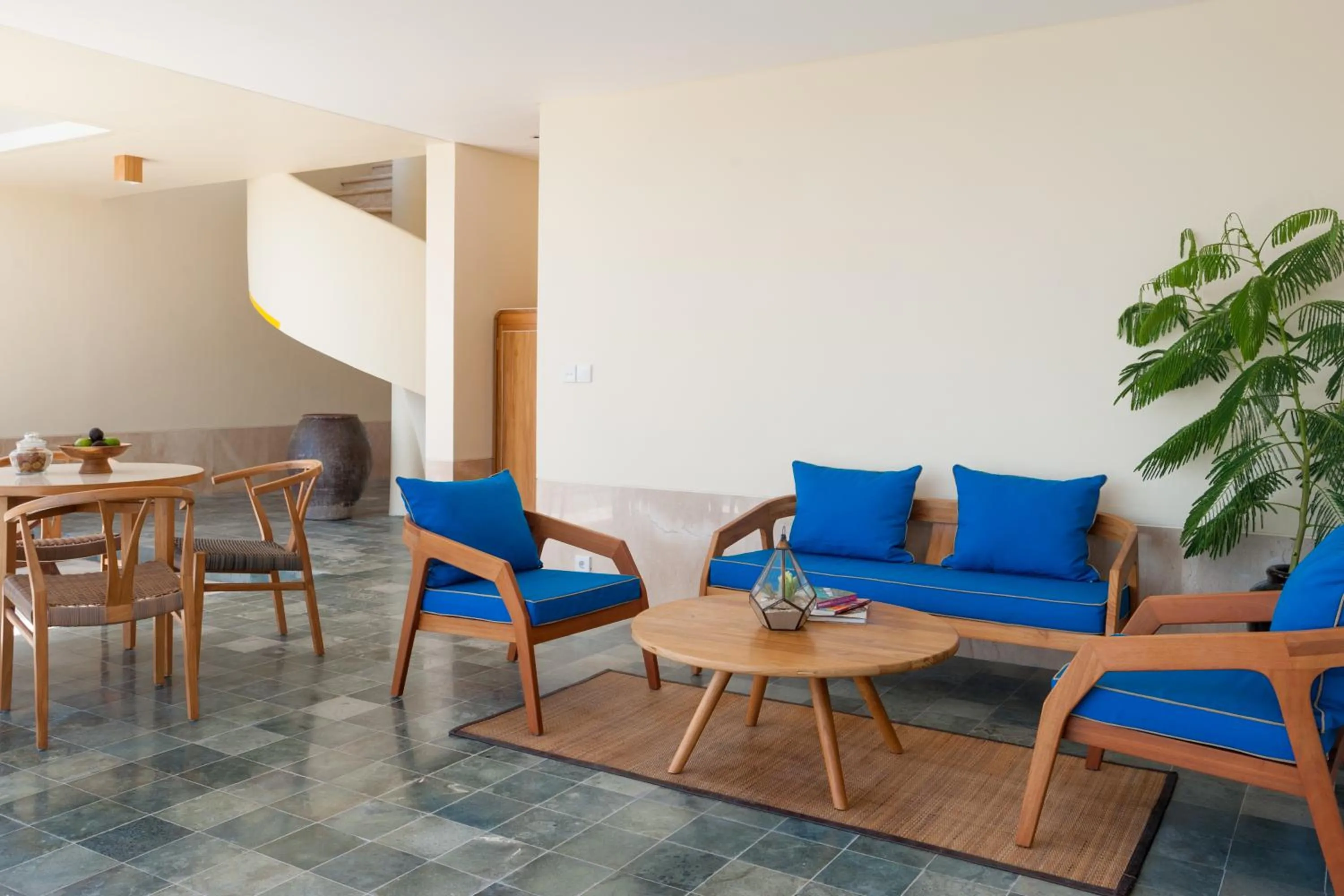 Living room in Komaneka at Keramas Beach