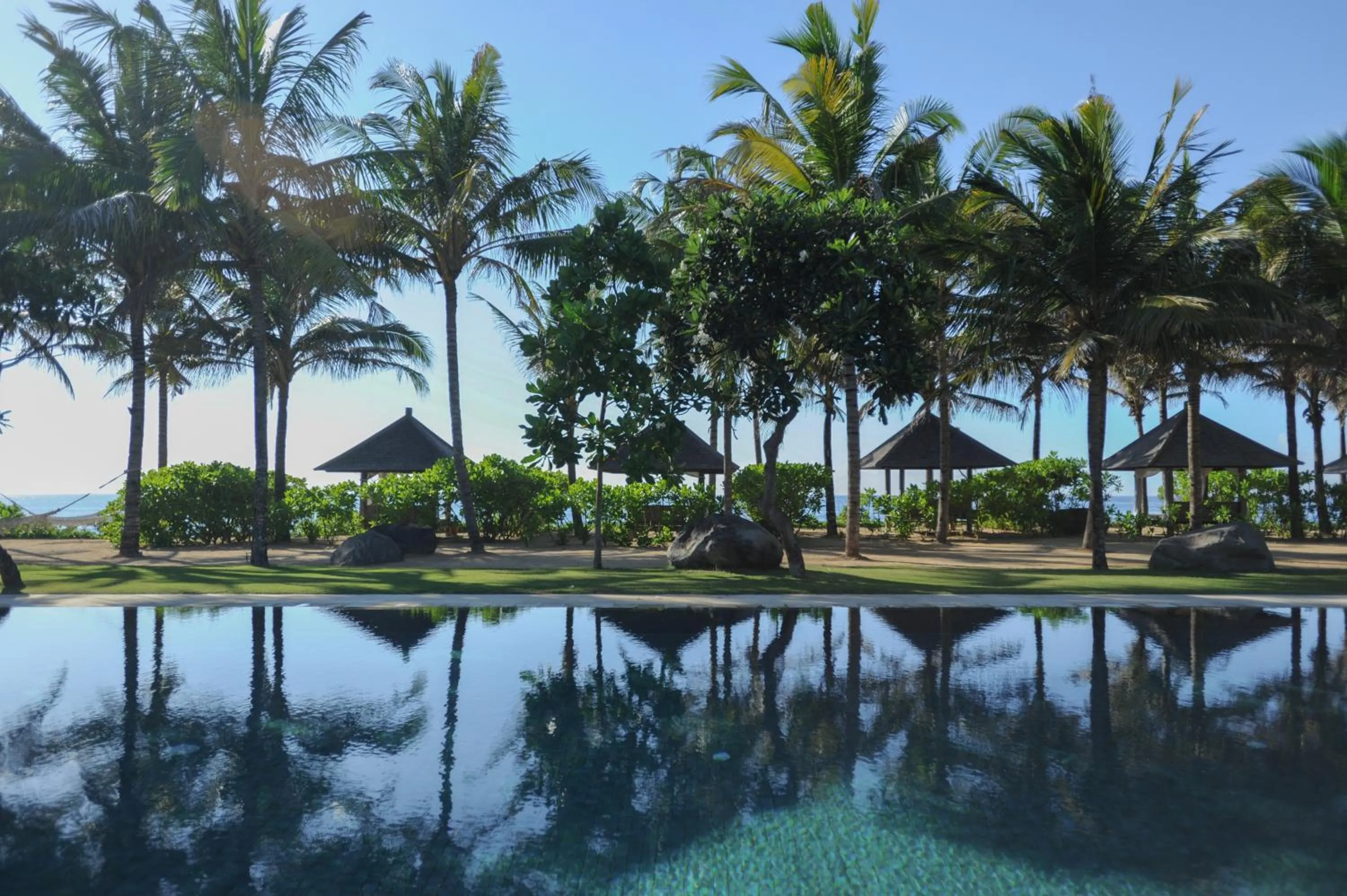 Garden view in Komaneka at Keramas Beach