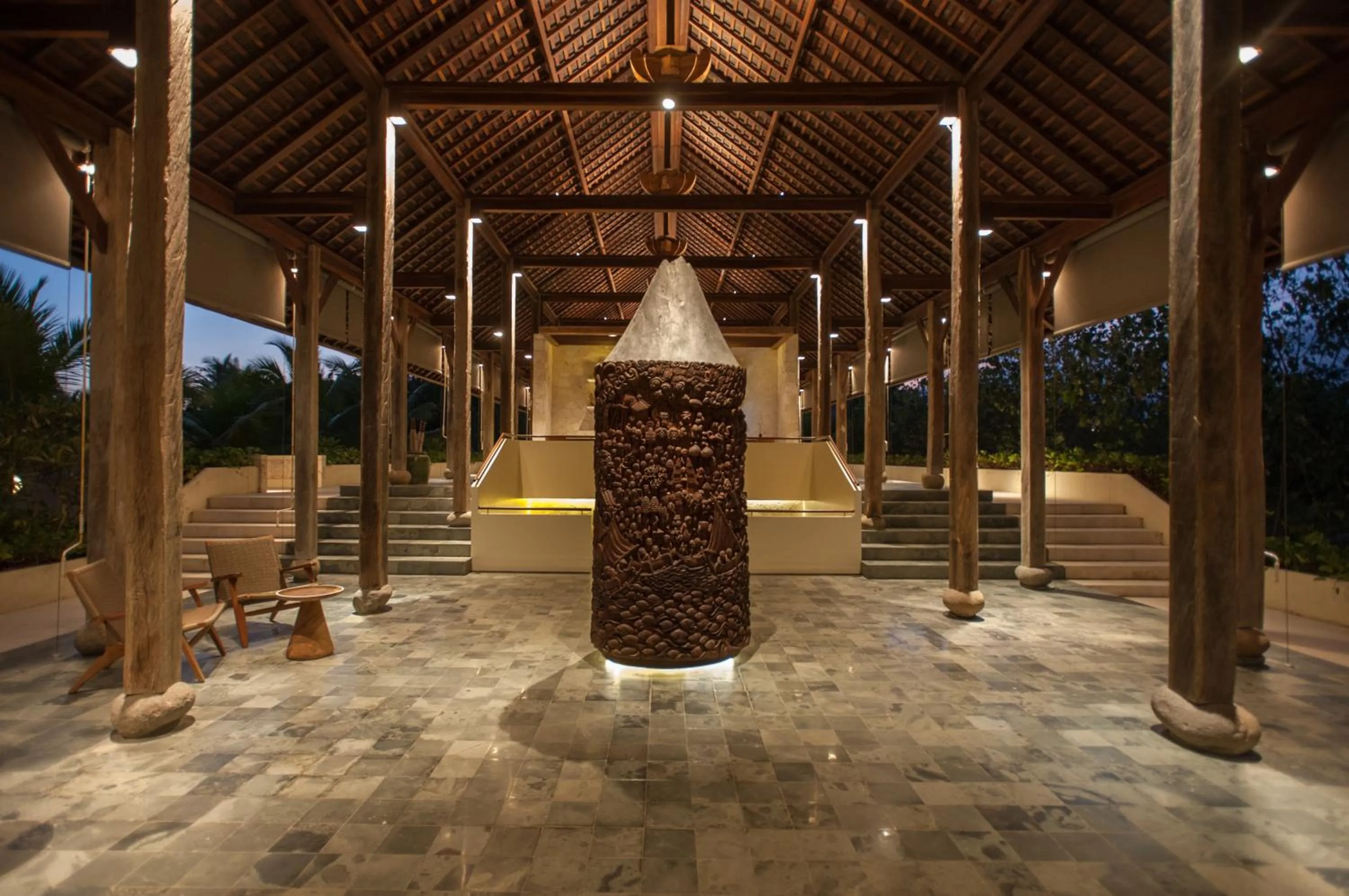 Lobby or reception in Komaneka at Keramas Beach