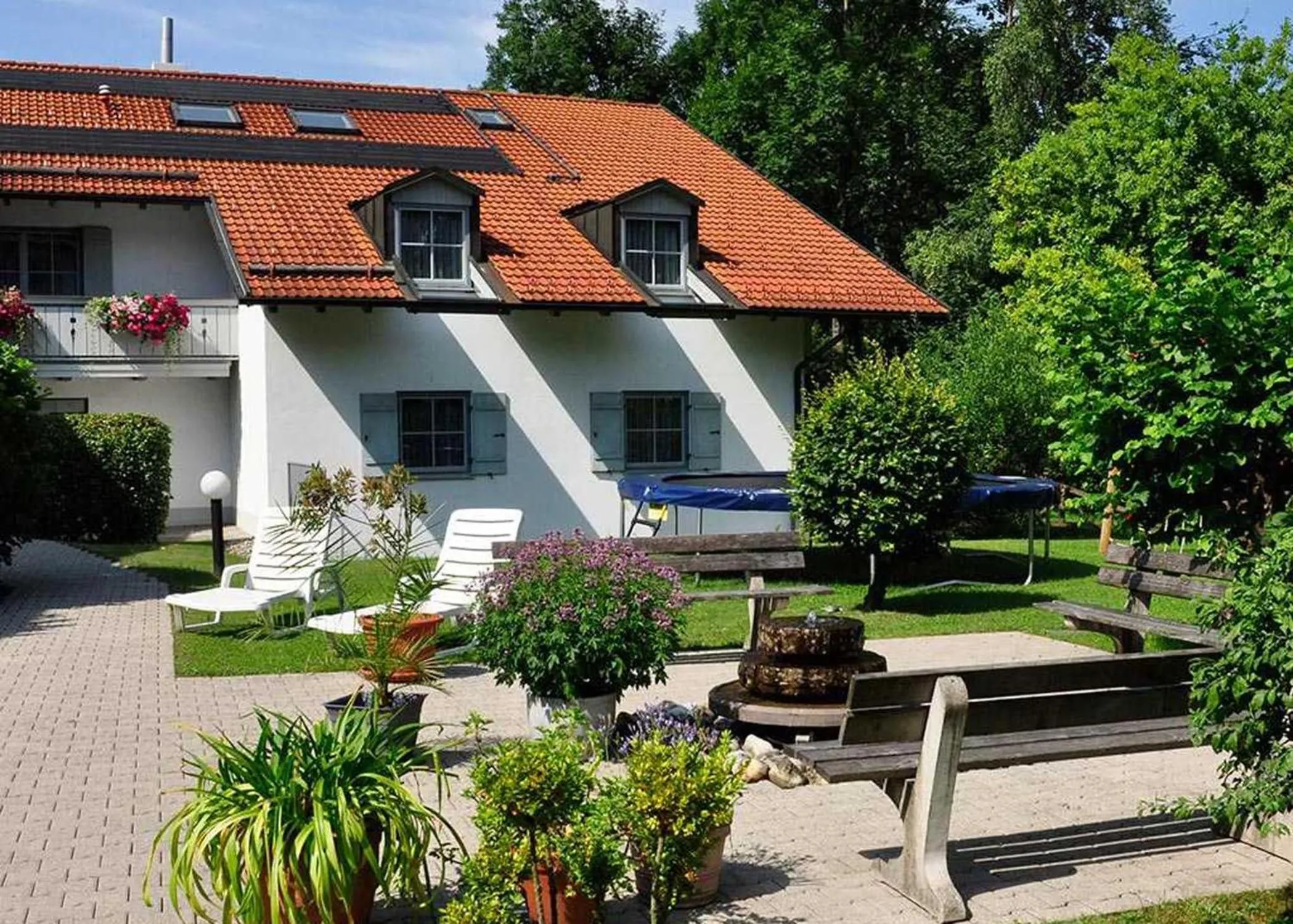 Property building in Ferienwohnung Brünnsteinblick Kranzhorn