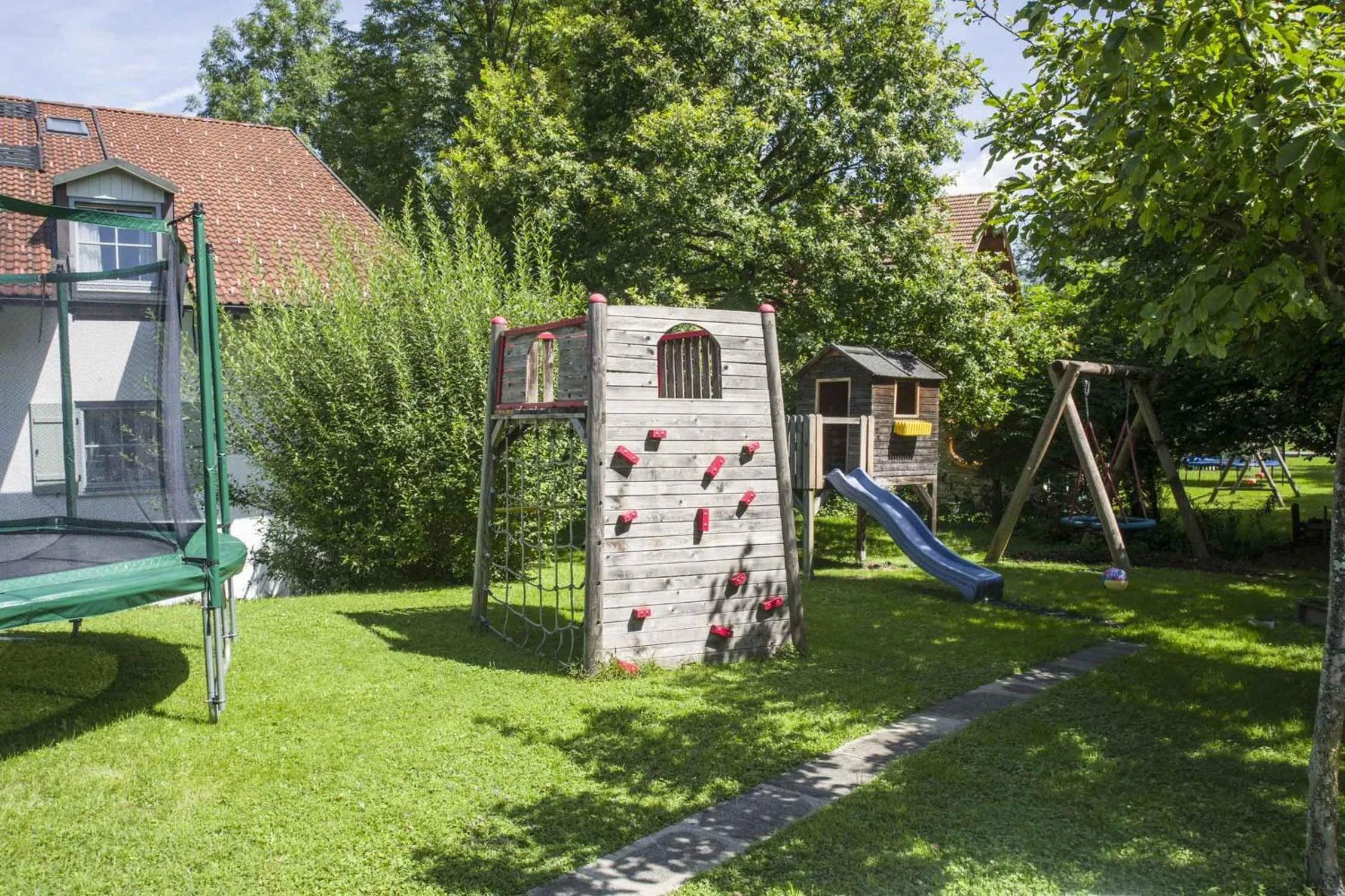 Property building in Ferienwohnung Brünnsteinblick Kranzhorn