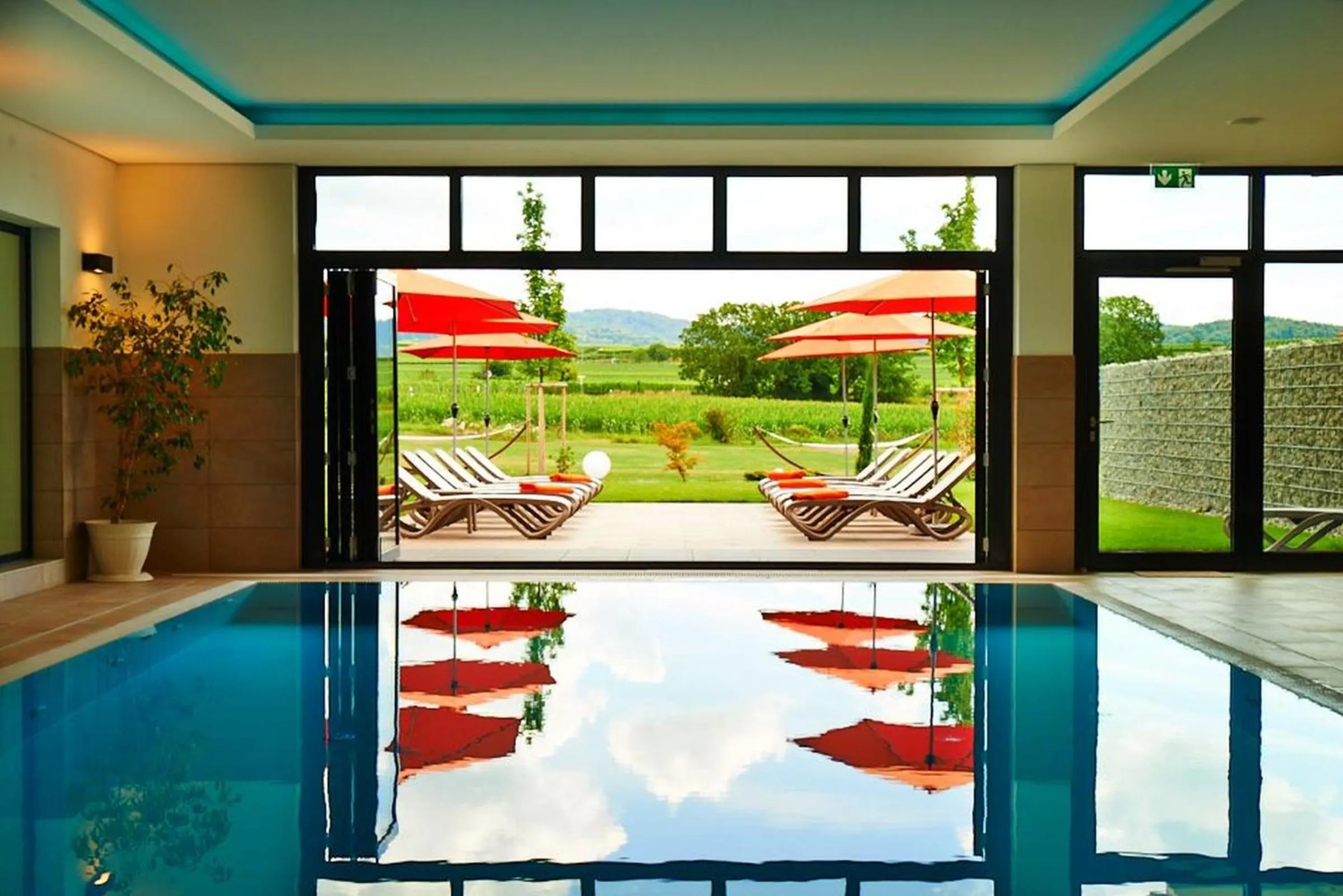 Garden view in Kreuz-Post Hotel-Restaurant-SPA