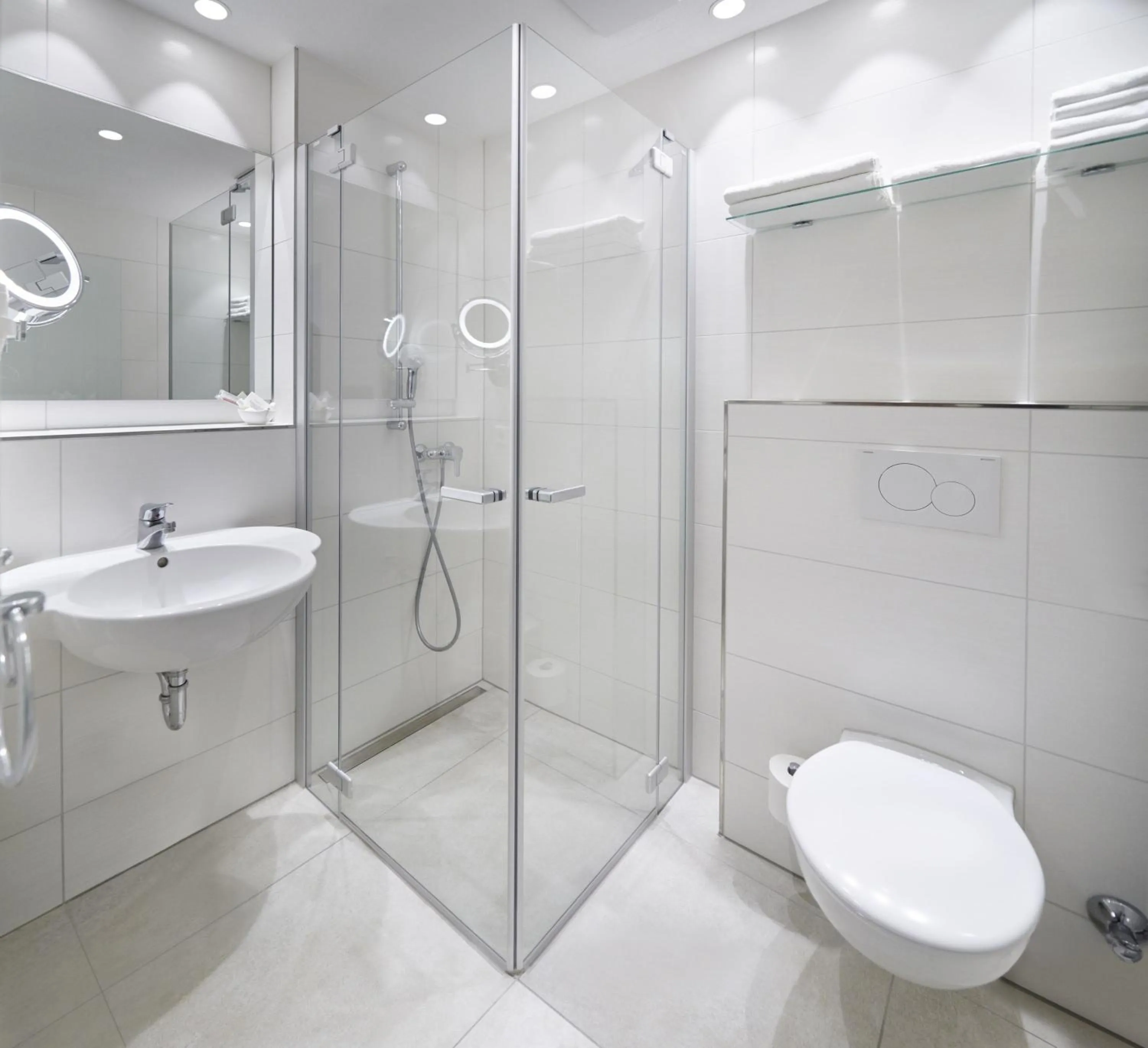 Bathroom in Kreuz-Post Hotel-Restaurant-SPA