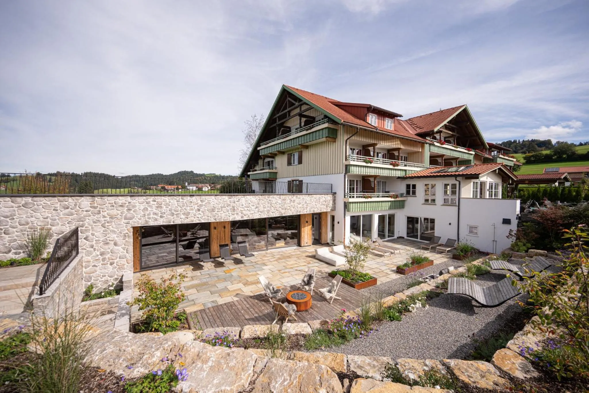 Garden in Hotel Johanneshof