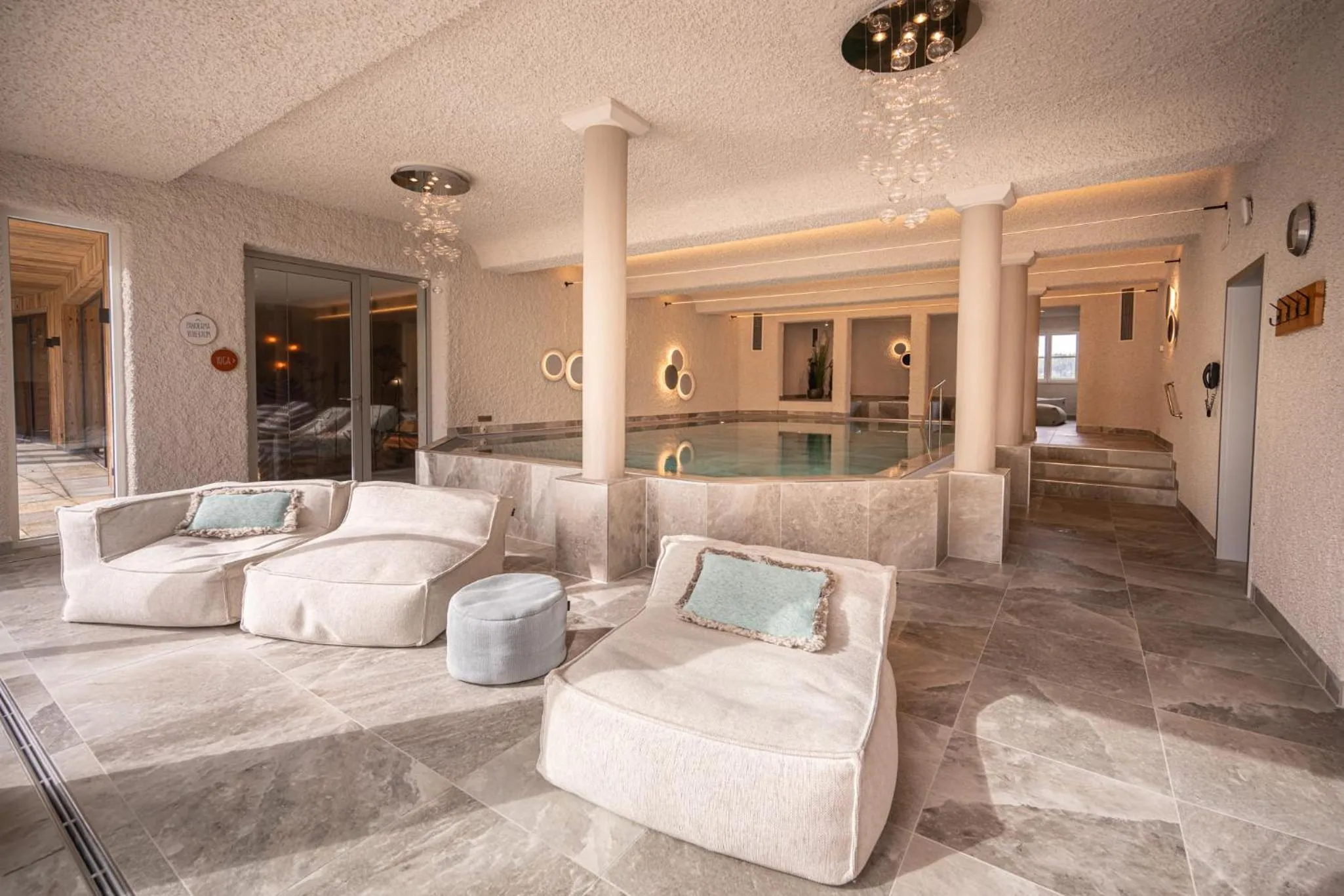 Spa and wellness centre/facilities in Hotel Johanneshof